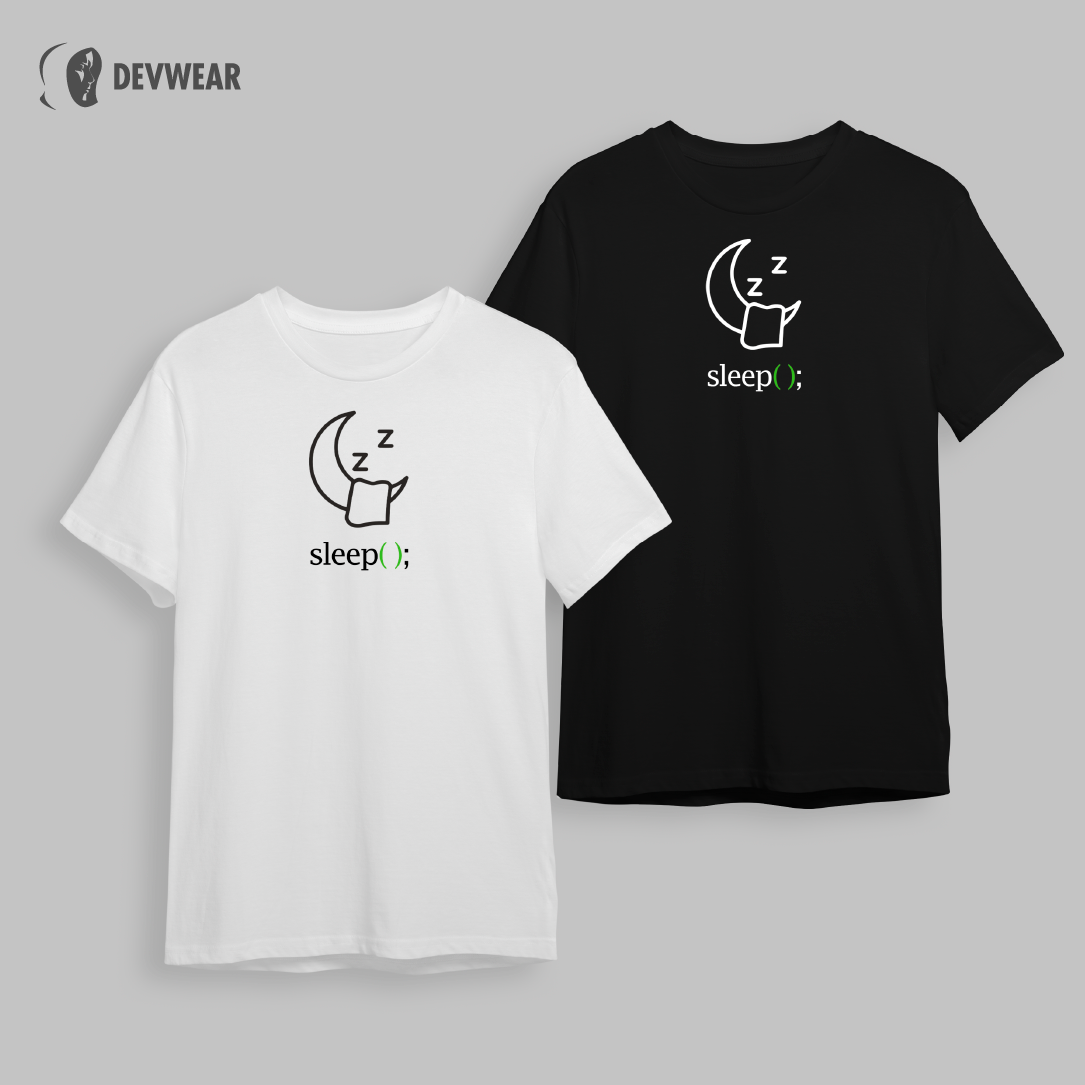 CAMISETA DORMIR CÓDIGO