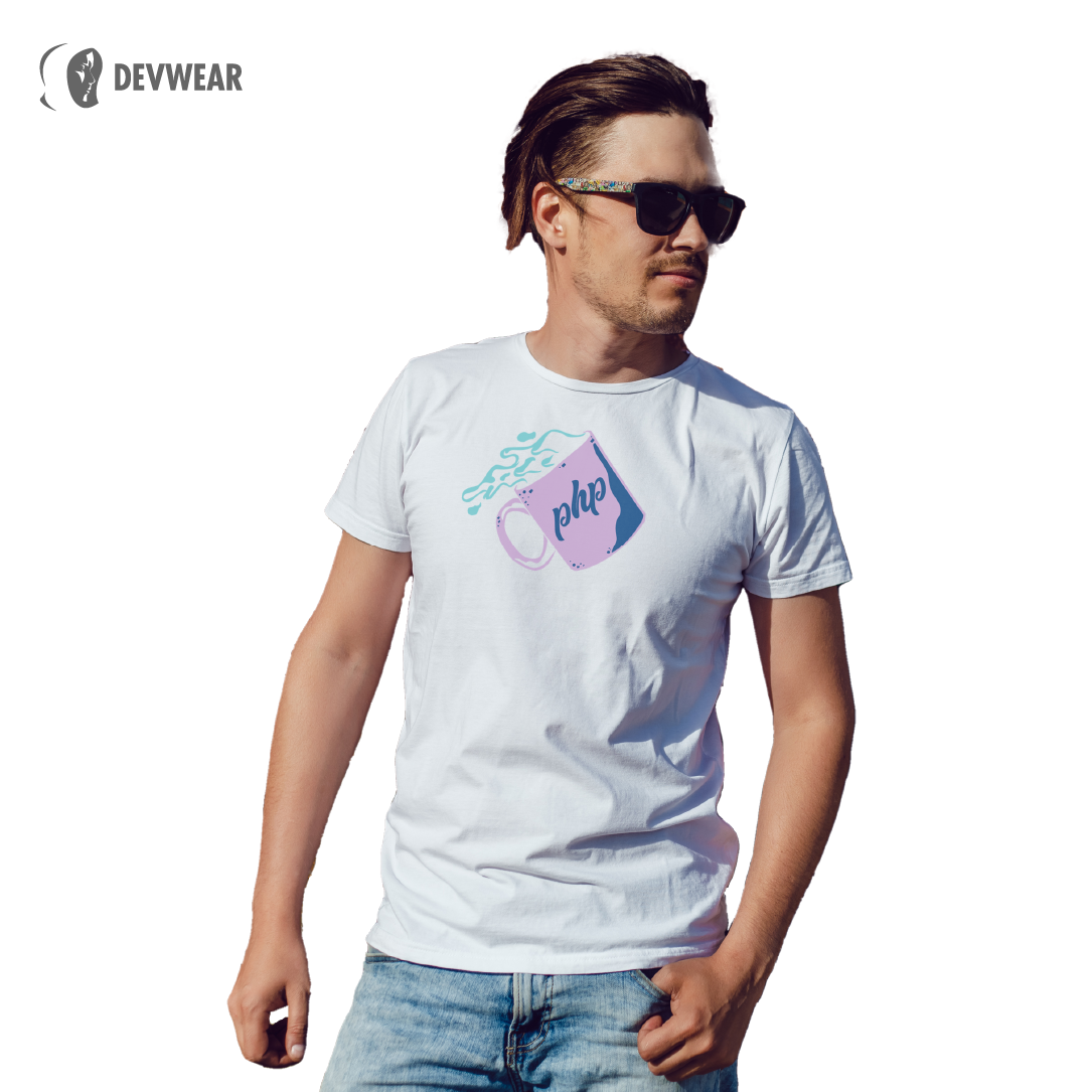 CAMISETA PHP CAFÉ