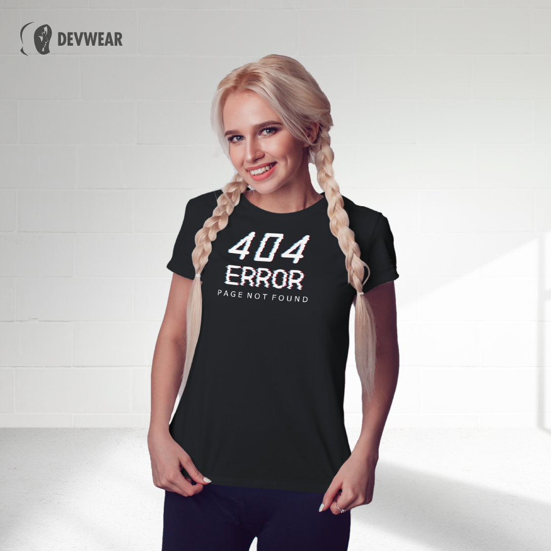 CAMISETA ERROR 404