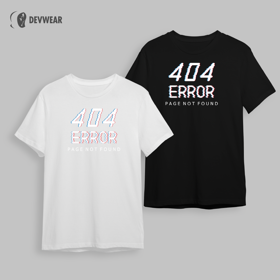 CAMISETA ERROR 404