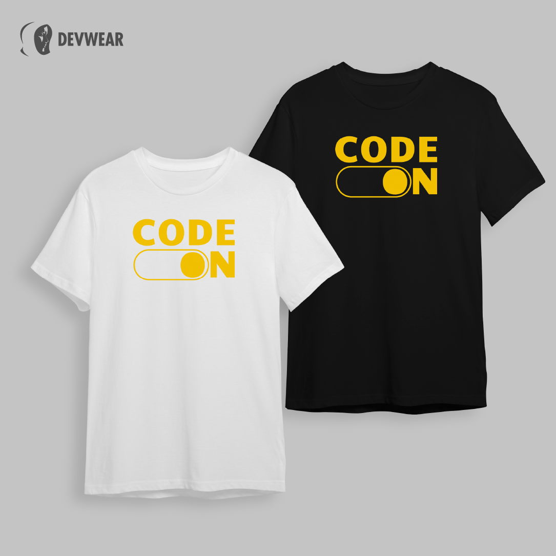 CAMISETA CÓDIGO ENCENDIDO