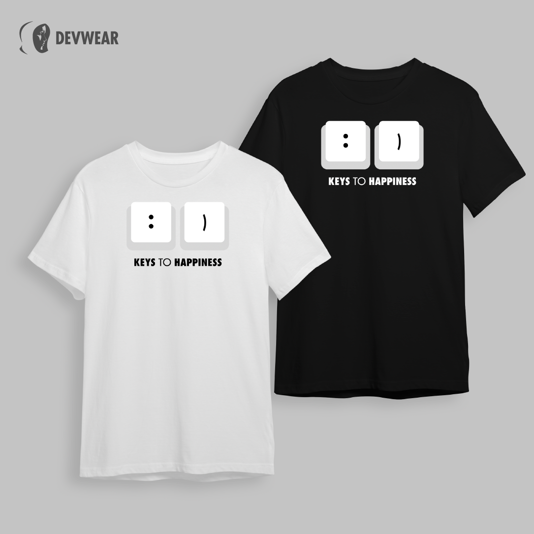 CAMISETA TECLAS DE FELICIDAD