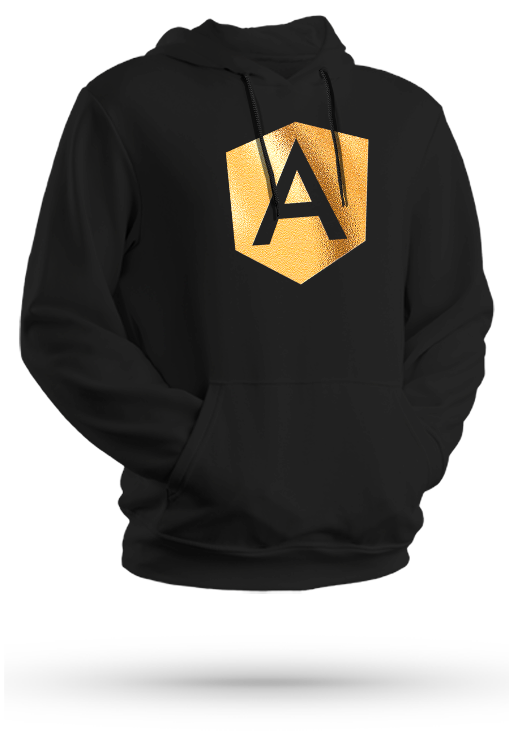 BUZO GOLD ANGULAR DEVELOPER LOGO CENT