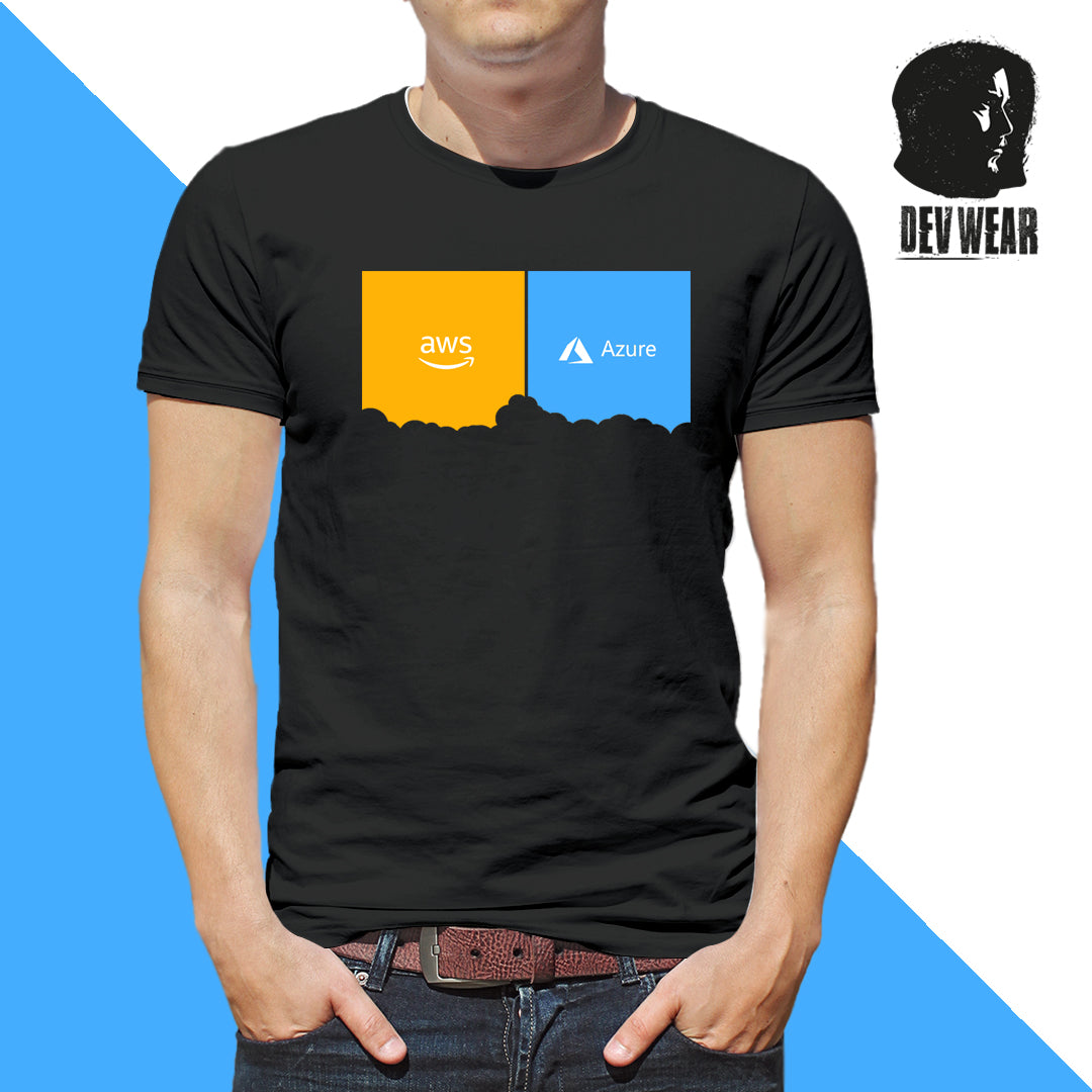 CAMISETA LOGO CENT DEVELOPER AWS+AZURE