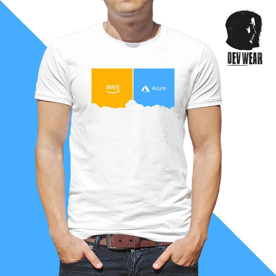 CAMISETA LOGO CENT DEVELOPER AWS+AZURE
