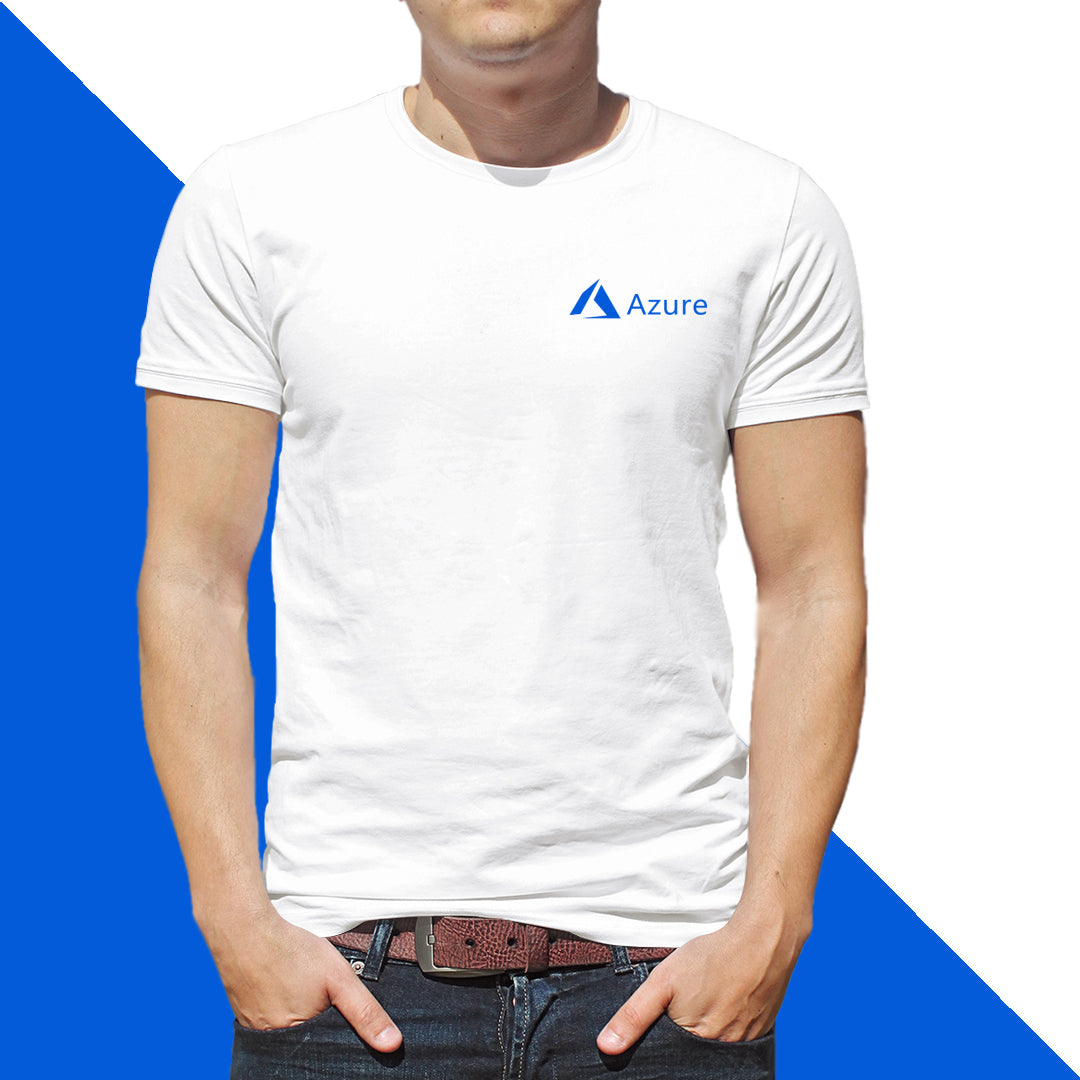 CAMISETA LOGO LAT DEVELOPER AZURE