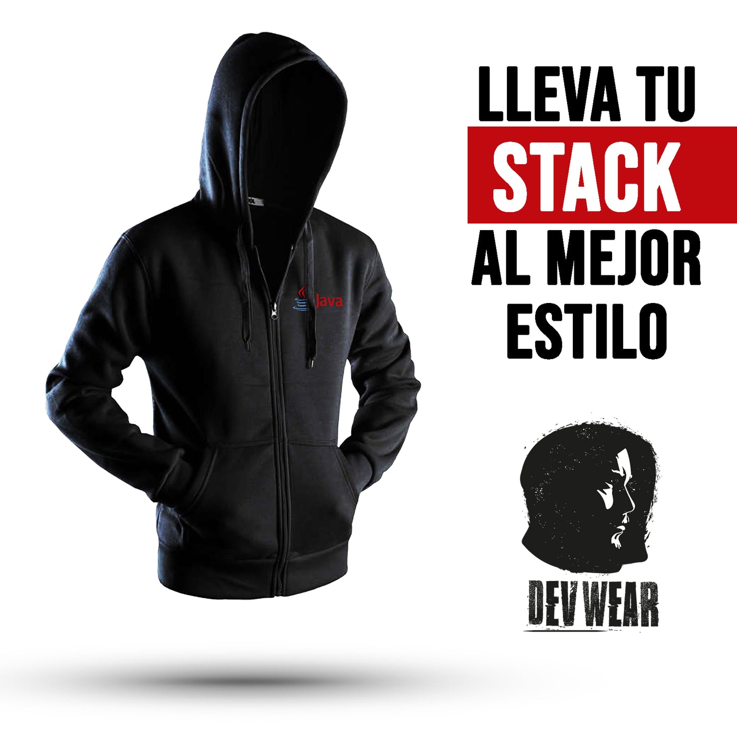 ZIPPER DEVELOPER JAVA RED