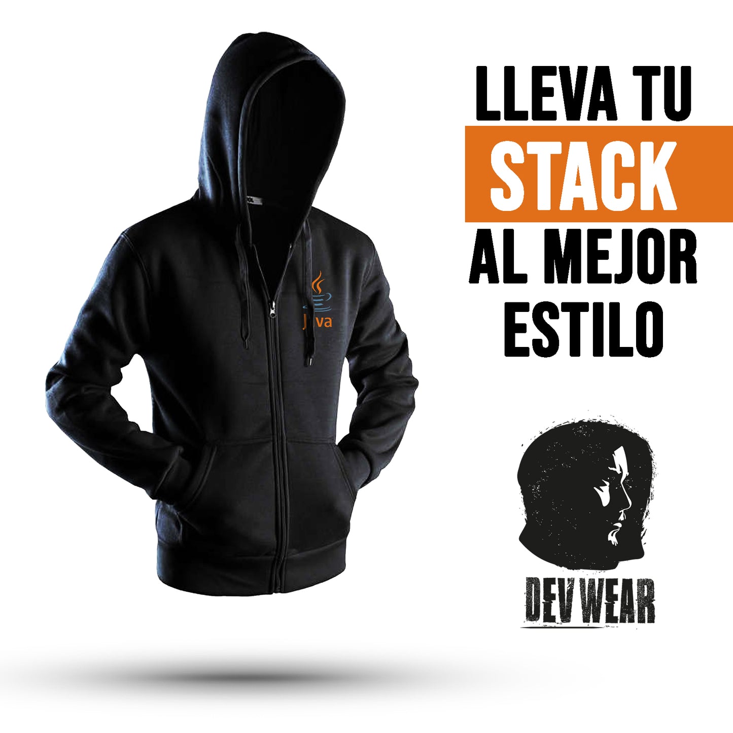 ZIPPER DEVELOPER JAVA ORANGE