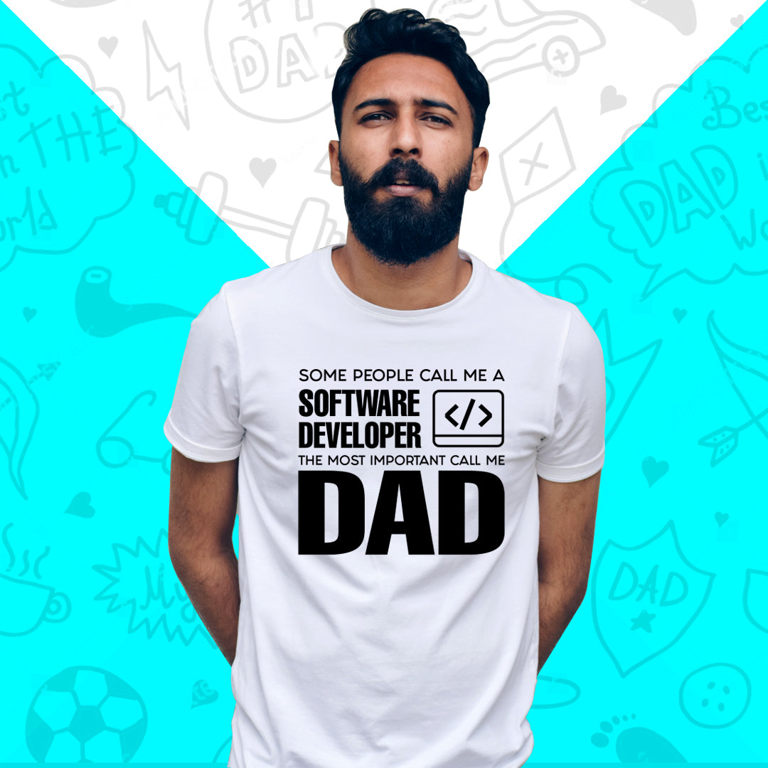 PARA PAPÁ! CAMISETA DEVELOPER DAD