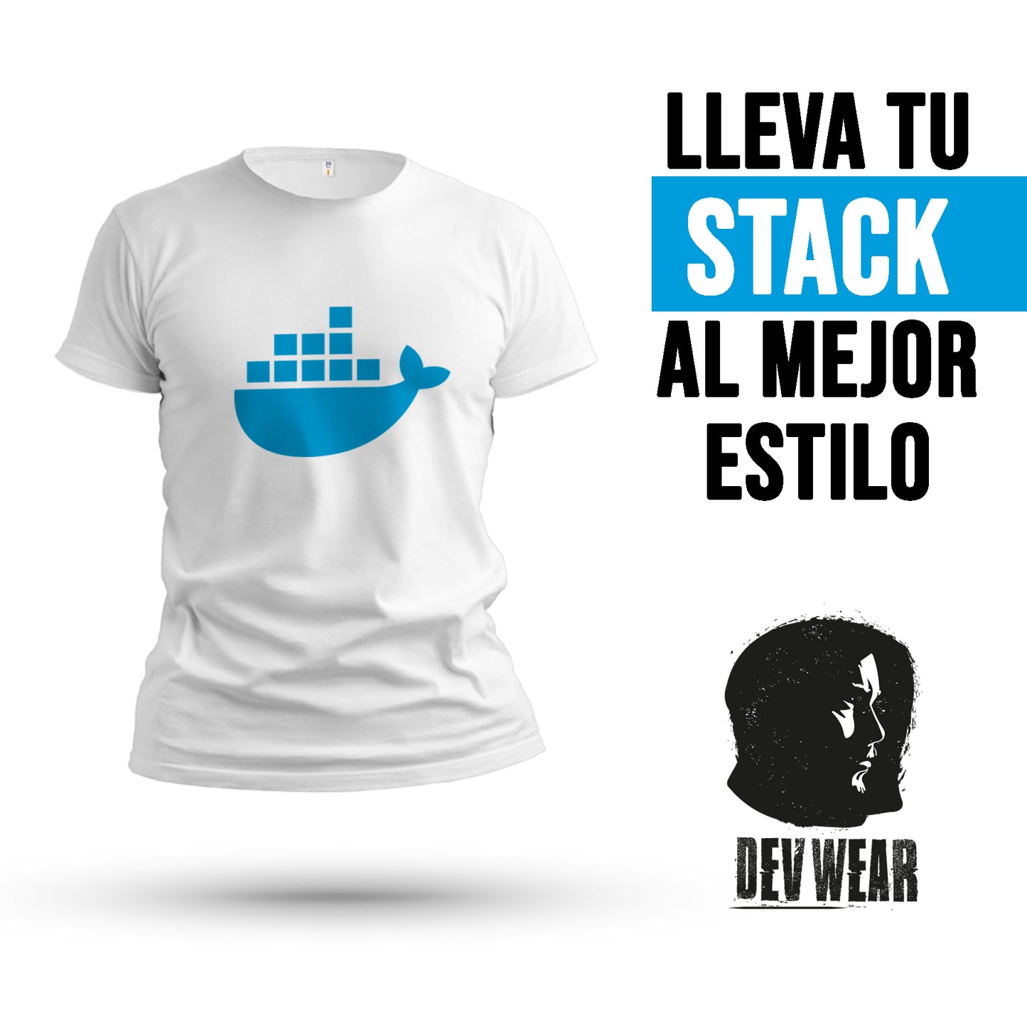 CAMISETA LOGO CENT DEVELOPER DOCKER