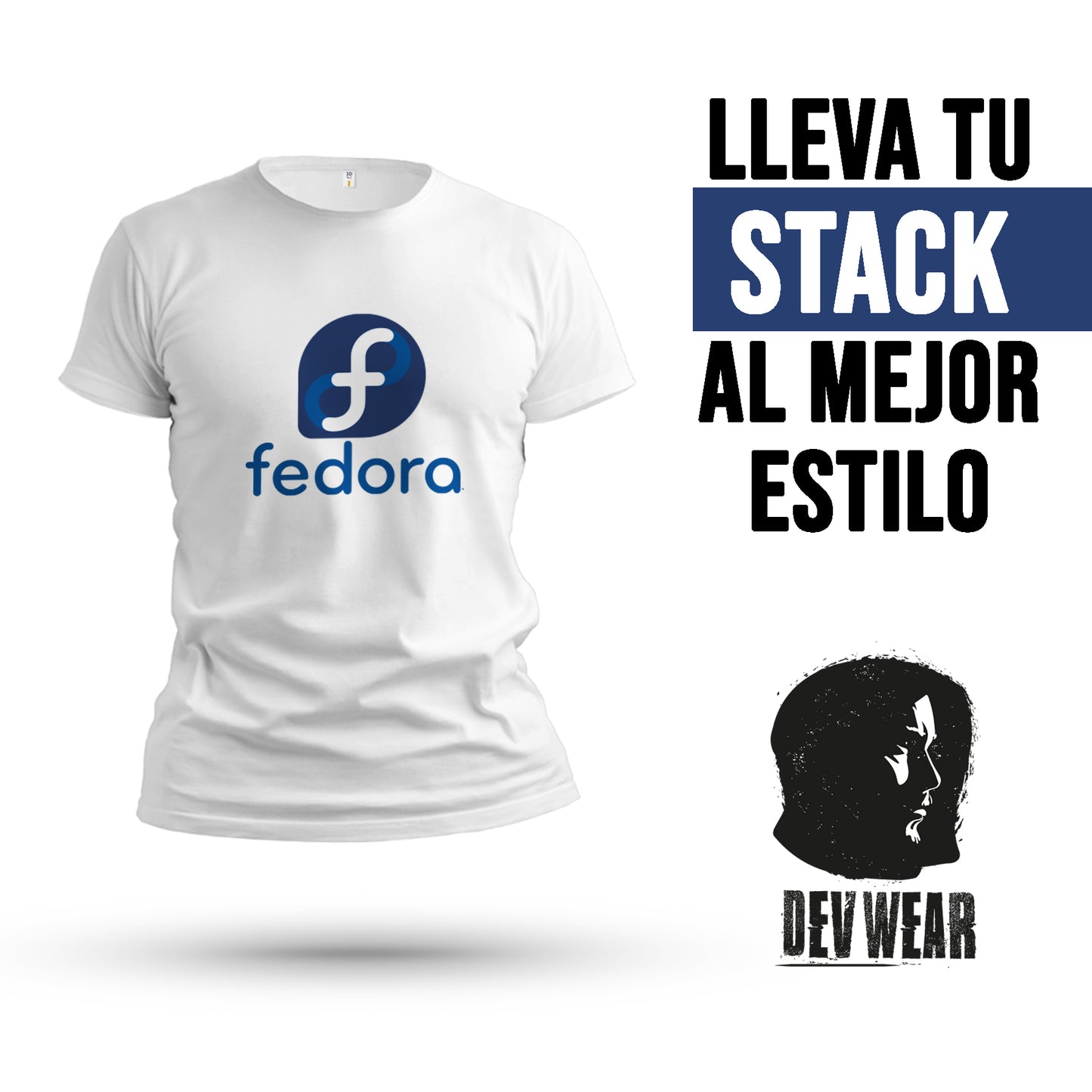 CAMISETA LOGO CENT DEVELOPER FEDORA