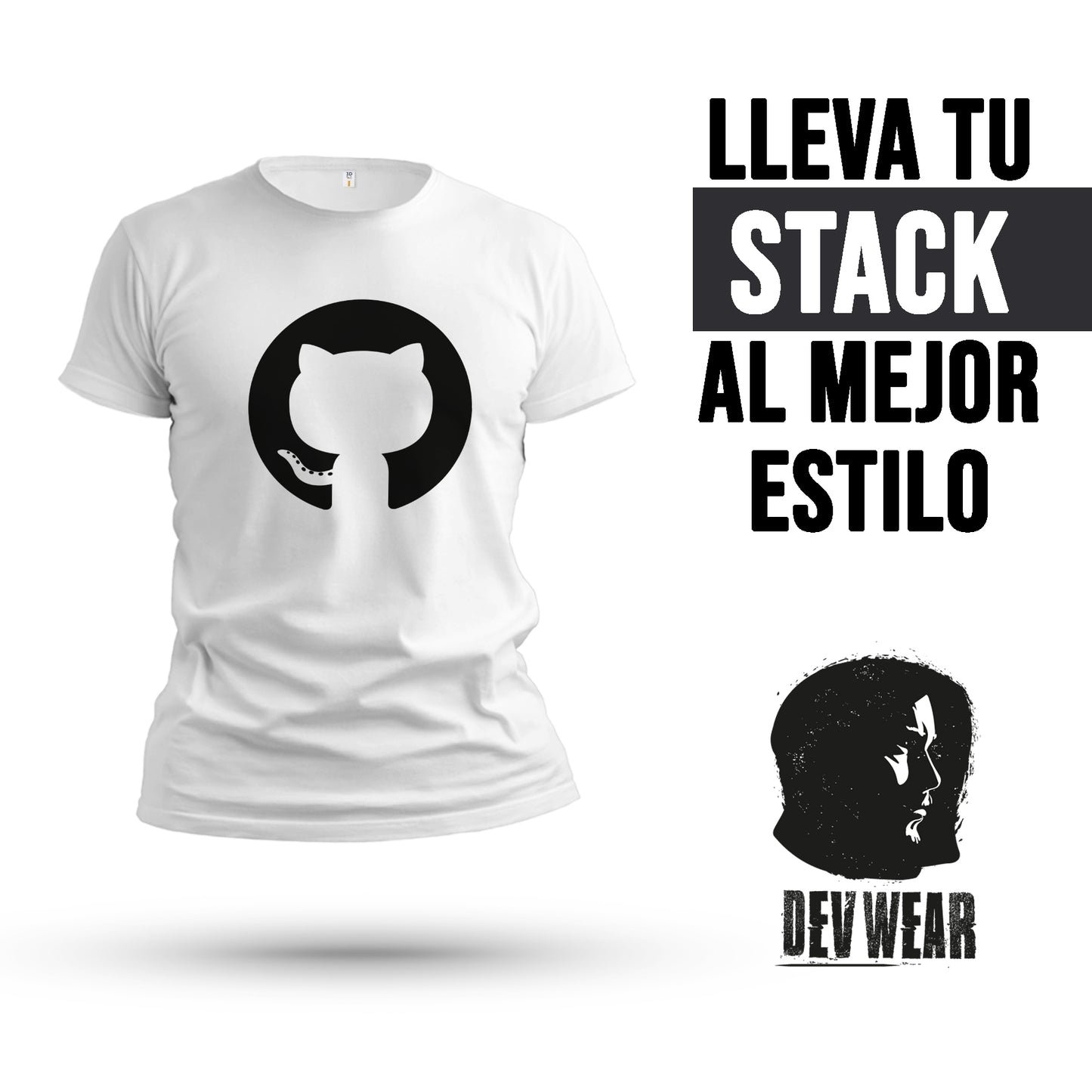 CAMISETA LOGO CENT DEVELOPER GITHUB