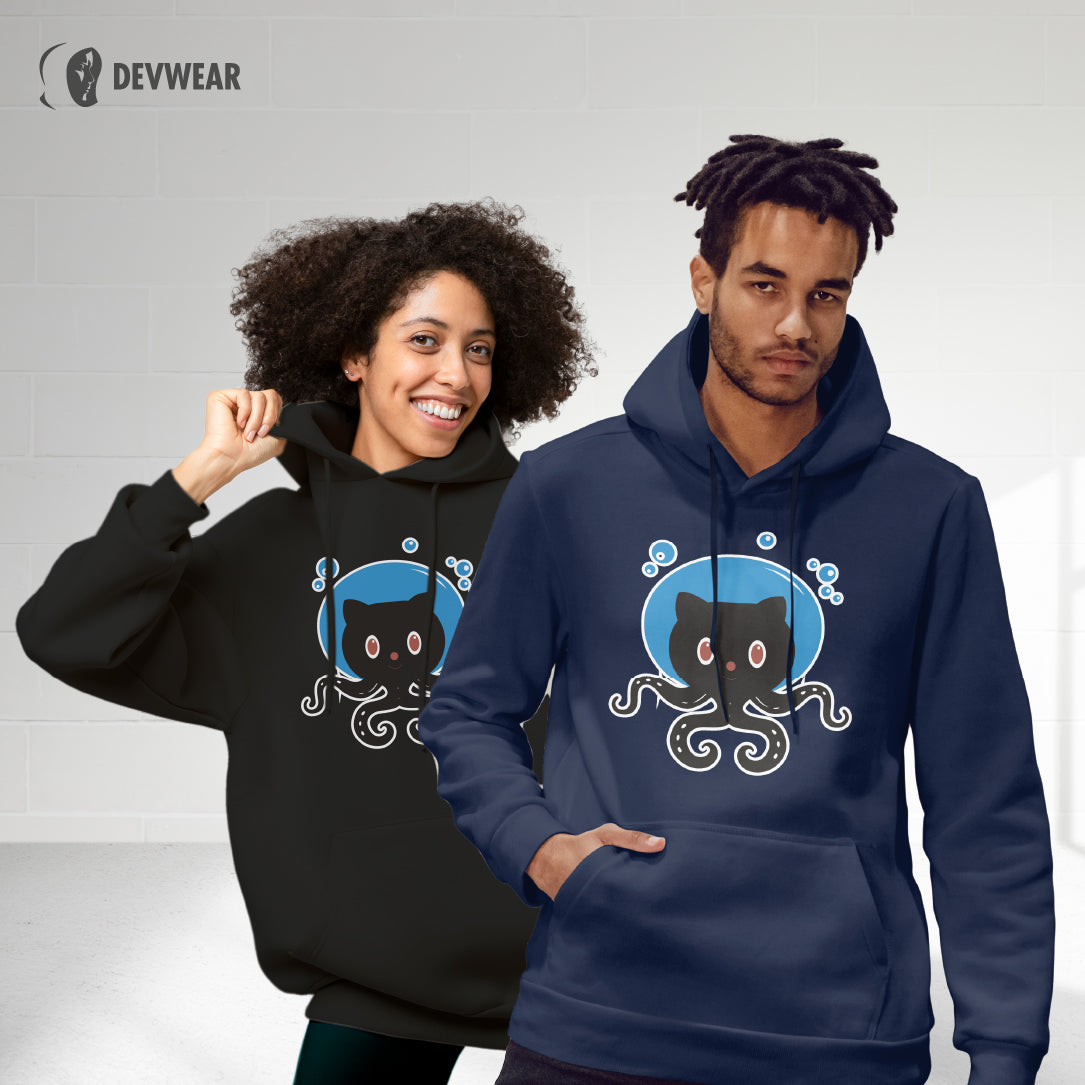 HOODIE GIT OCTOPUS CAT