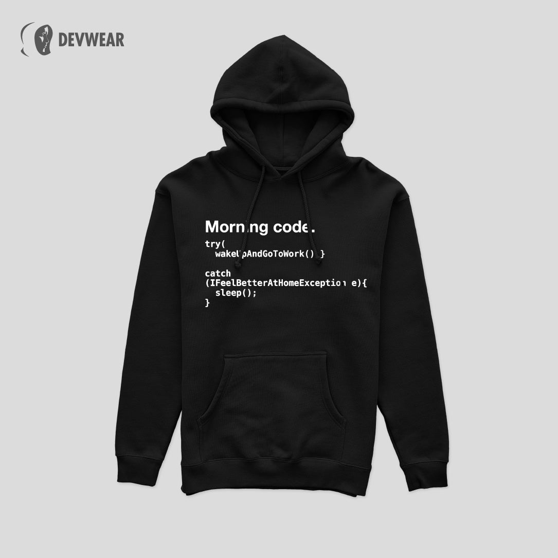 HOODIE DEV MORNING CODE