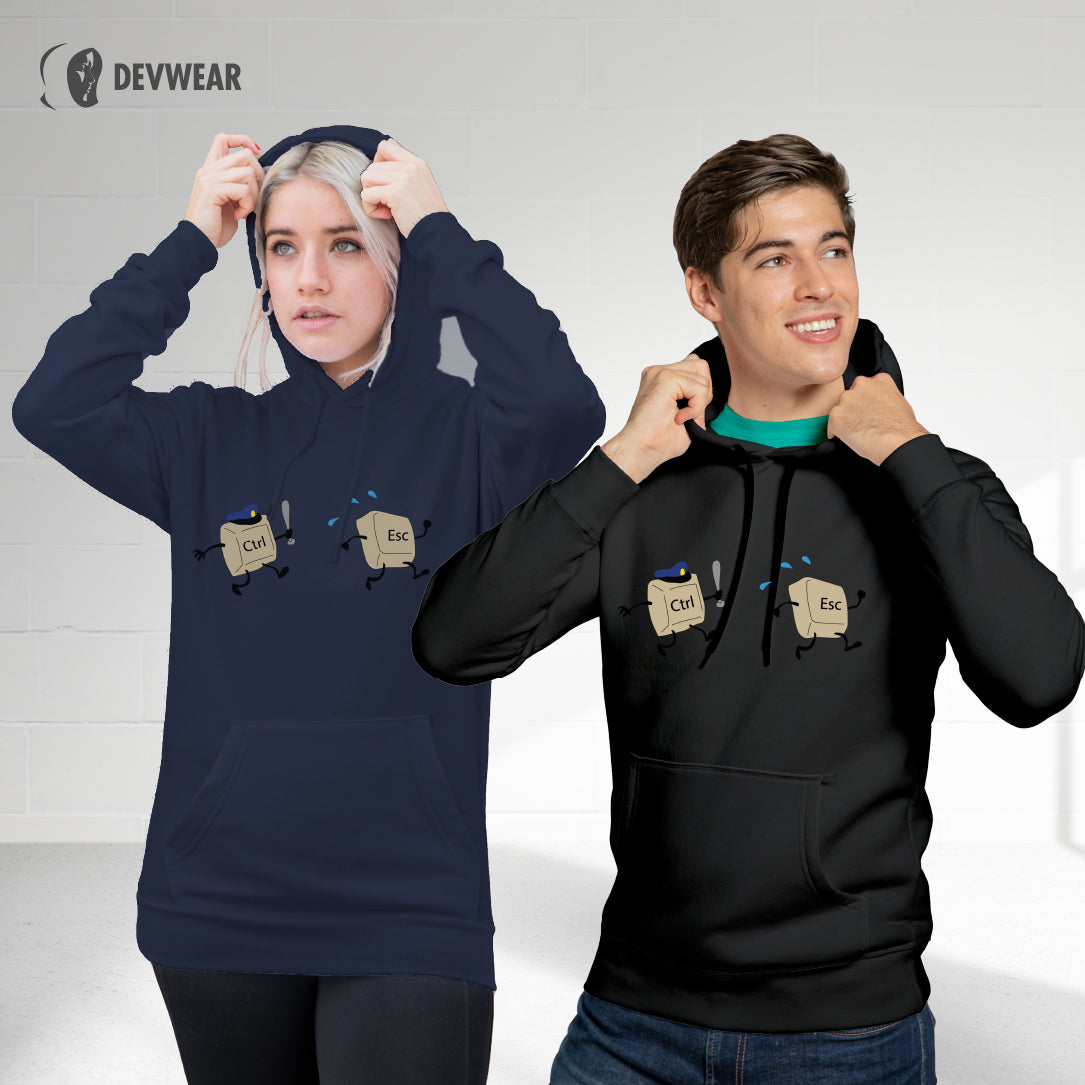 HOODIE CONTROL AND ESCAPE KEYS
