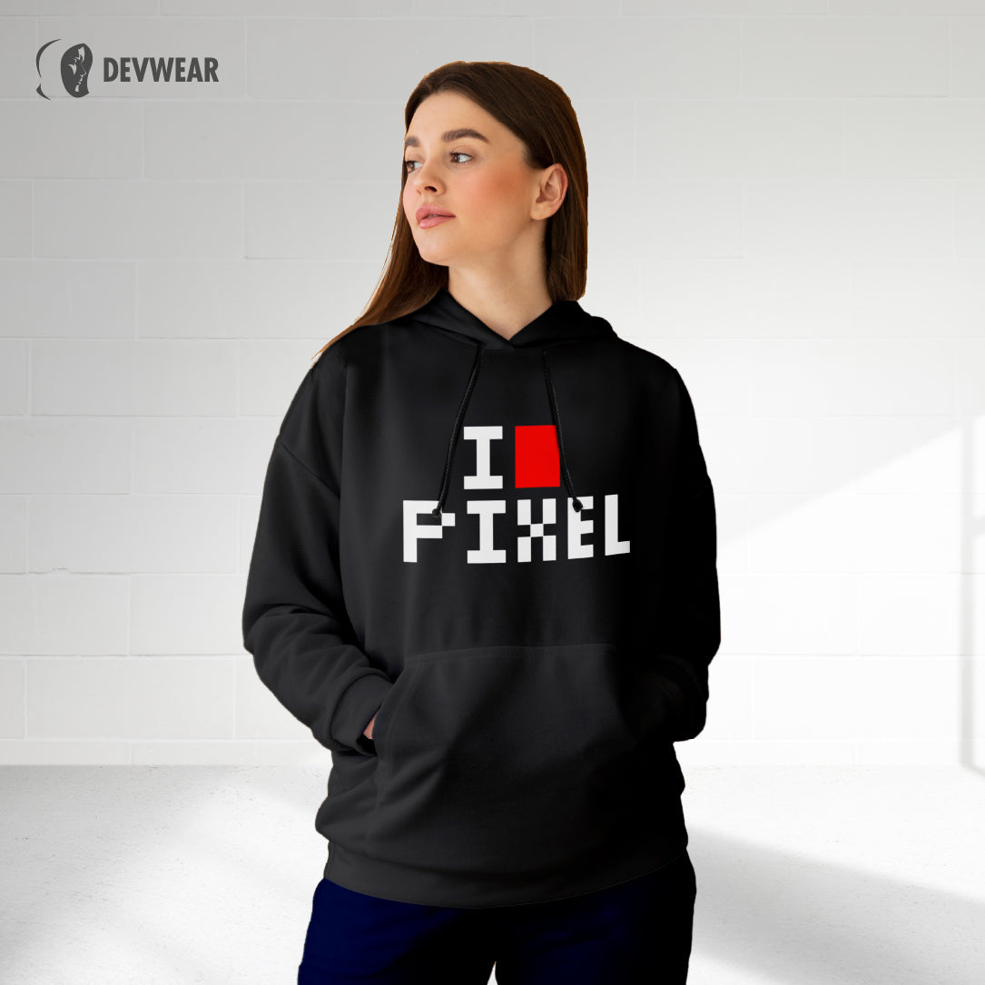 HOODIE I LOVE PIXEL