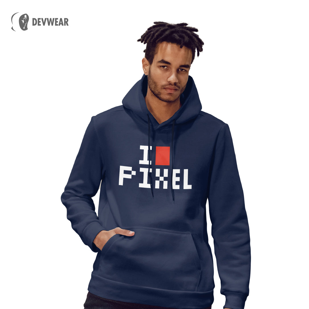 HOODIE I LOVE PIXEL