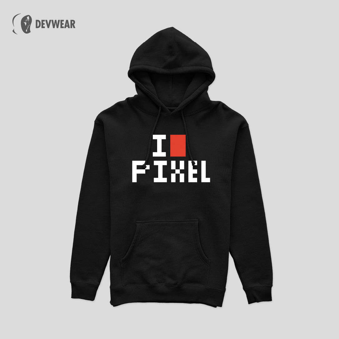 HOODIE I LOVE PIXEL