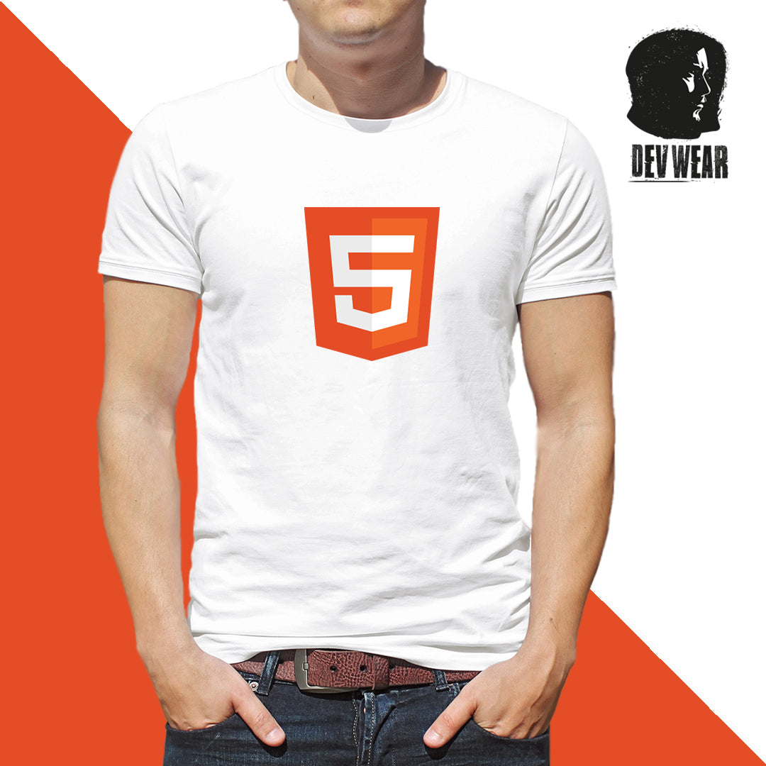 CAMISETA LOGO CENT DEVELOPER HTML ICON