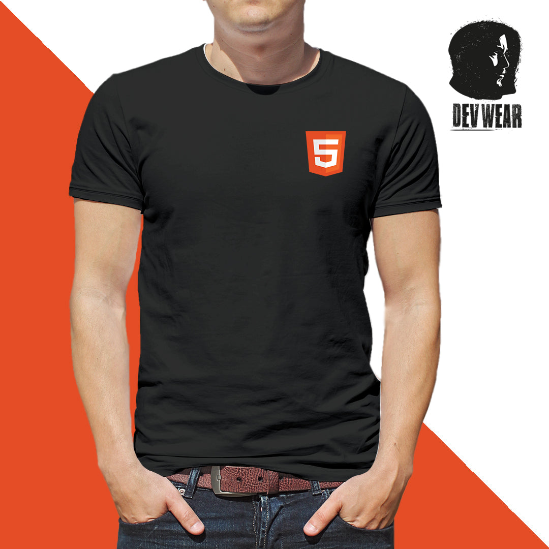 CAMISETA LOGO LAT DEVELOPER HTML ICON