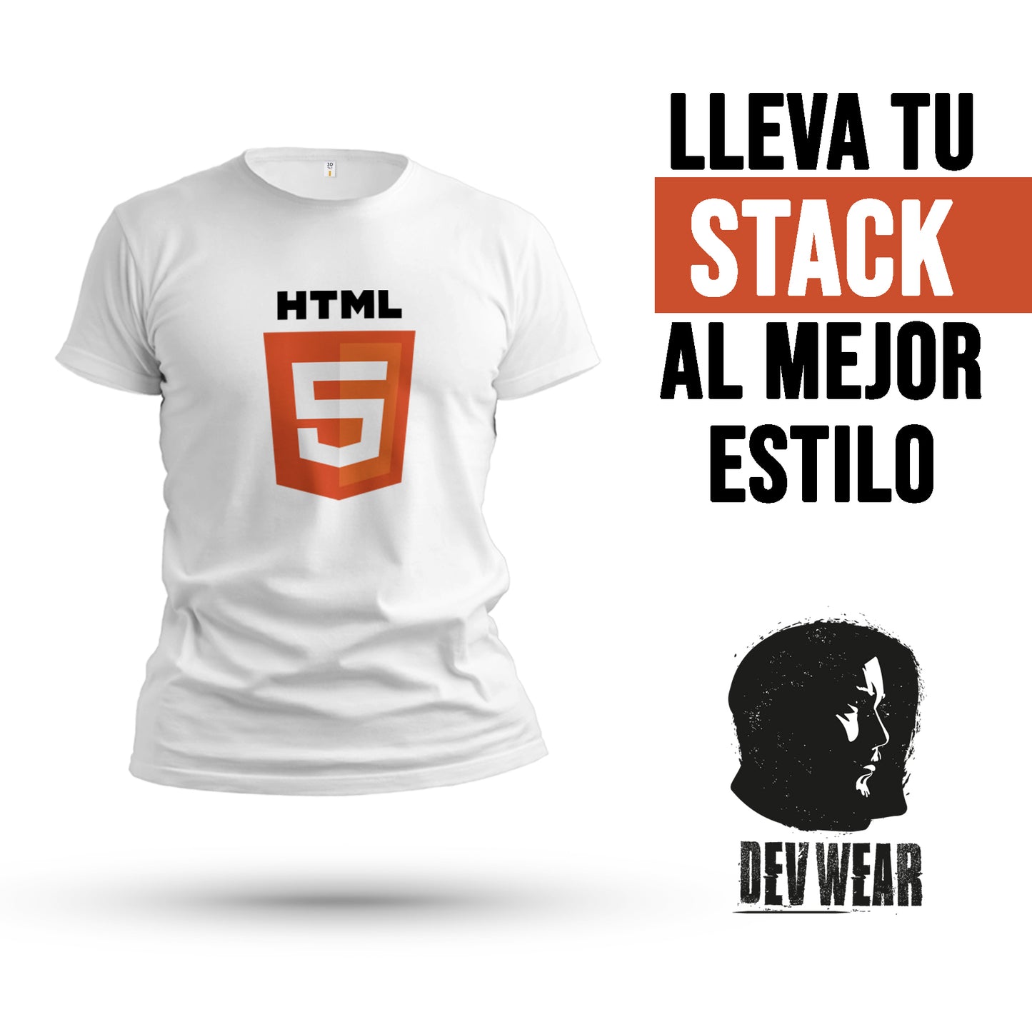 CAMISETA LOGO CENT DEVELOPER HTML