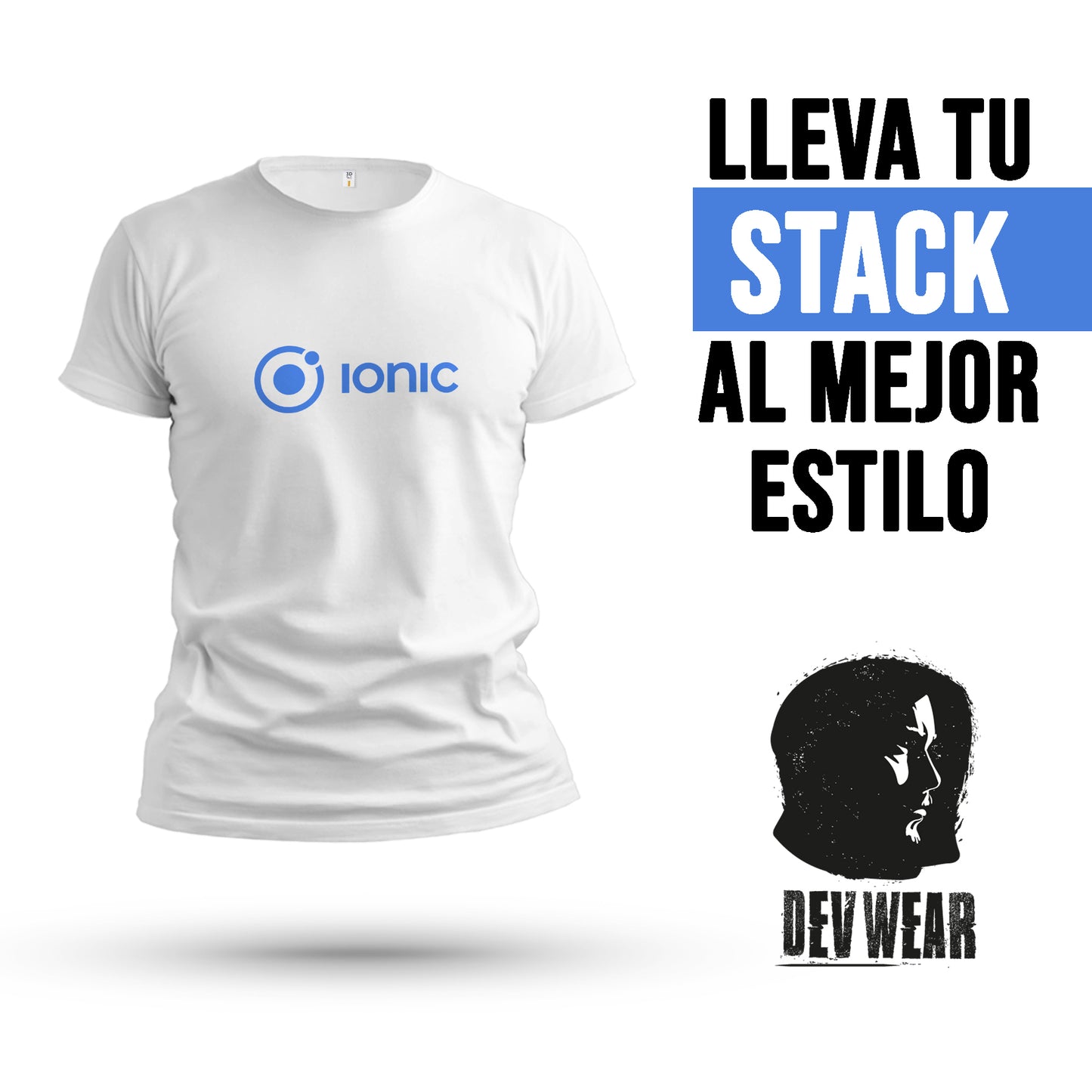 CAMISETA LOGO CENT DEVELOPER IONIC