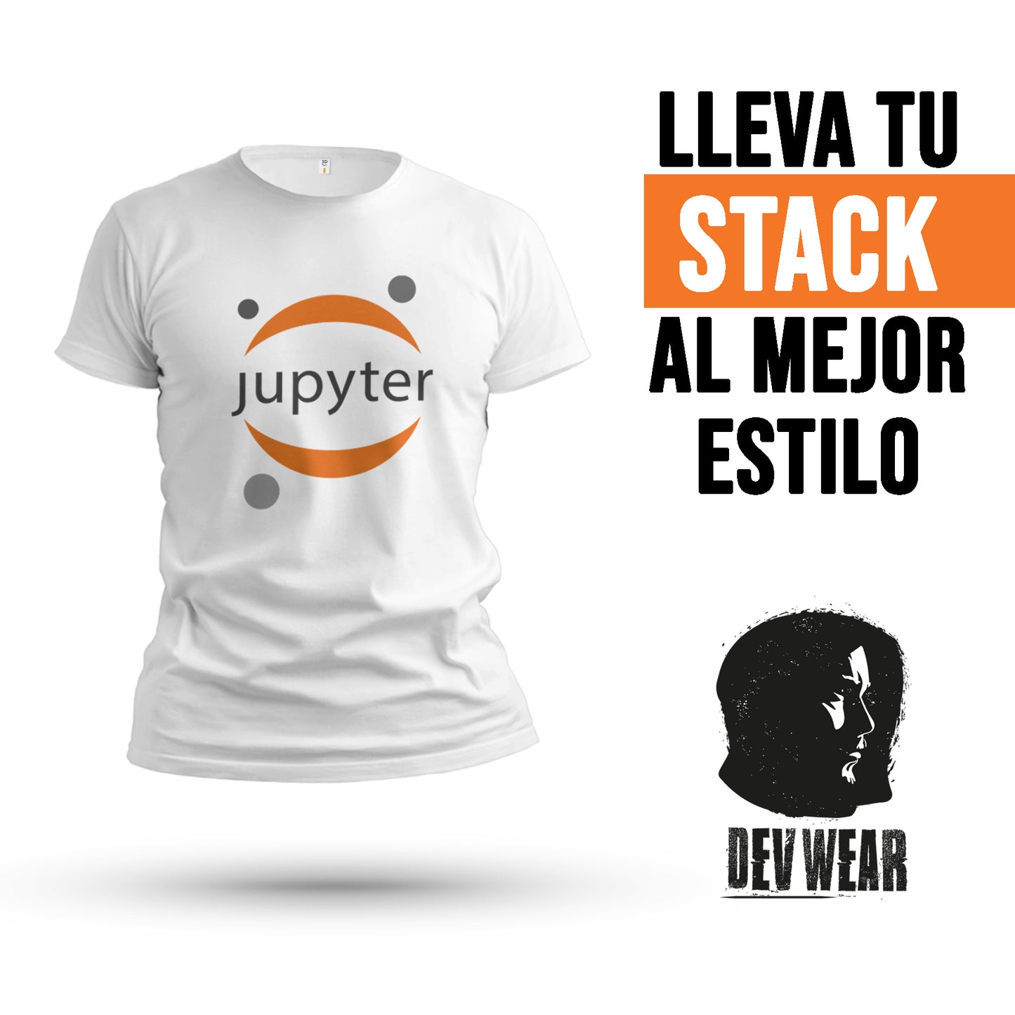 CAMISETA LOGO CENT DEVELOPER JUPYTER