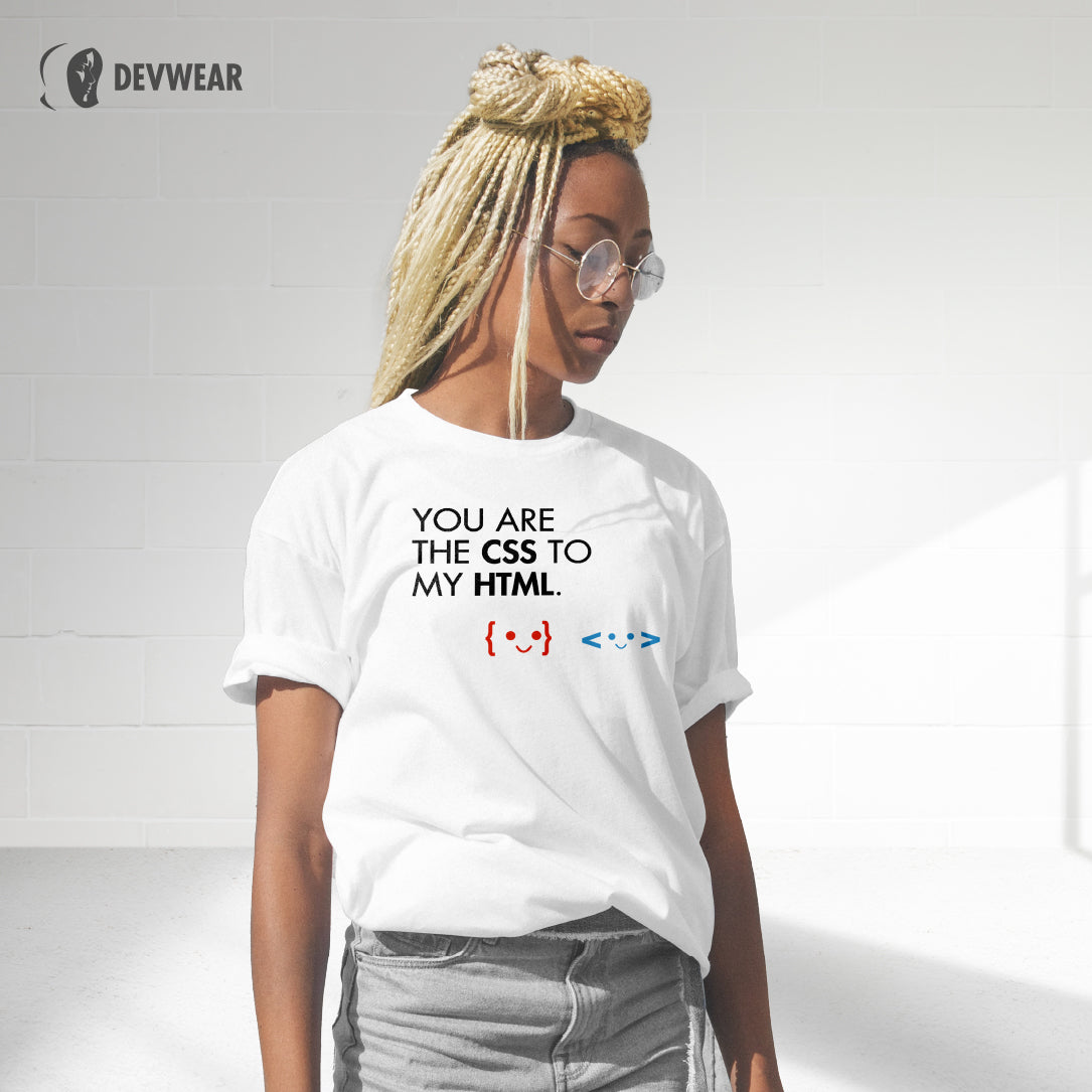 CAMISETA CSS TO HTML FRONTEND DEVELOPER