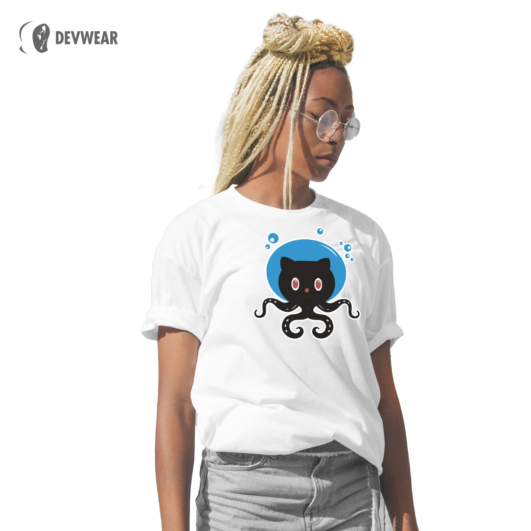 CAMISETA GIT OCTOPUS CAT