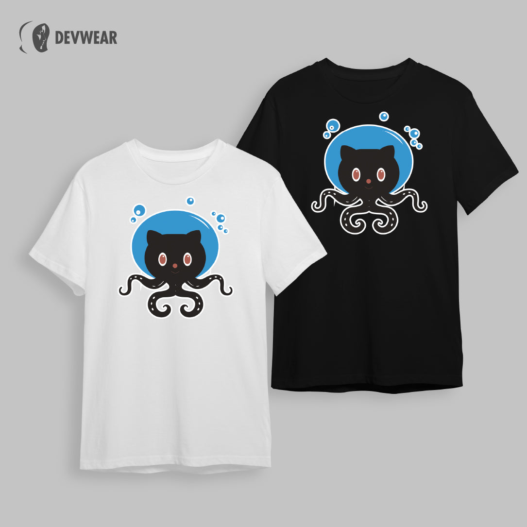CAMISETA GIT OCTOPUS CAT