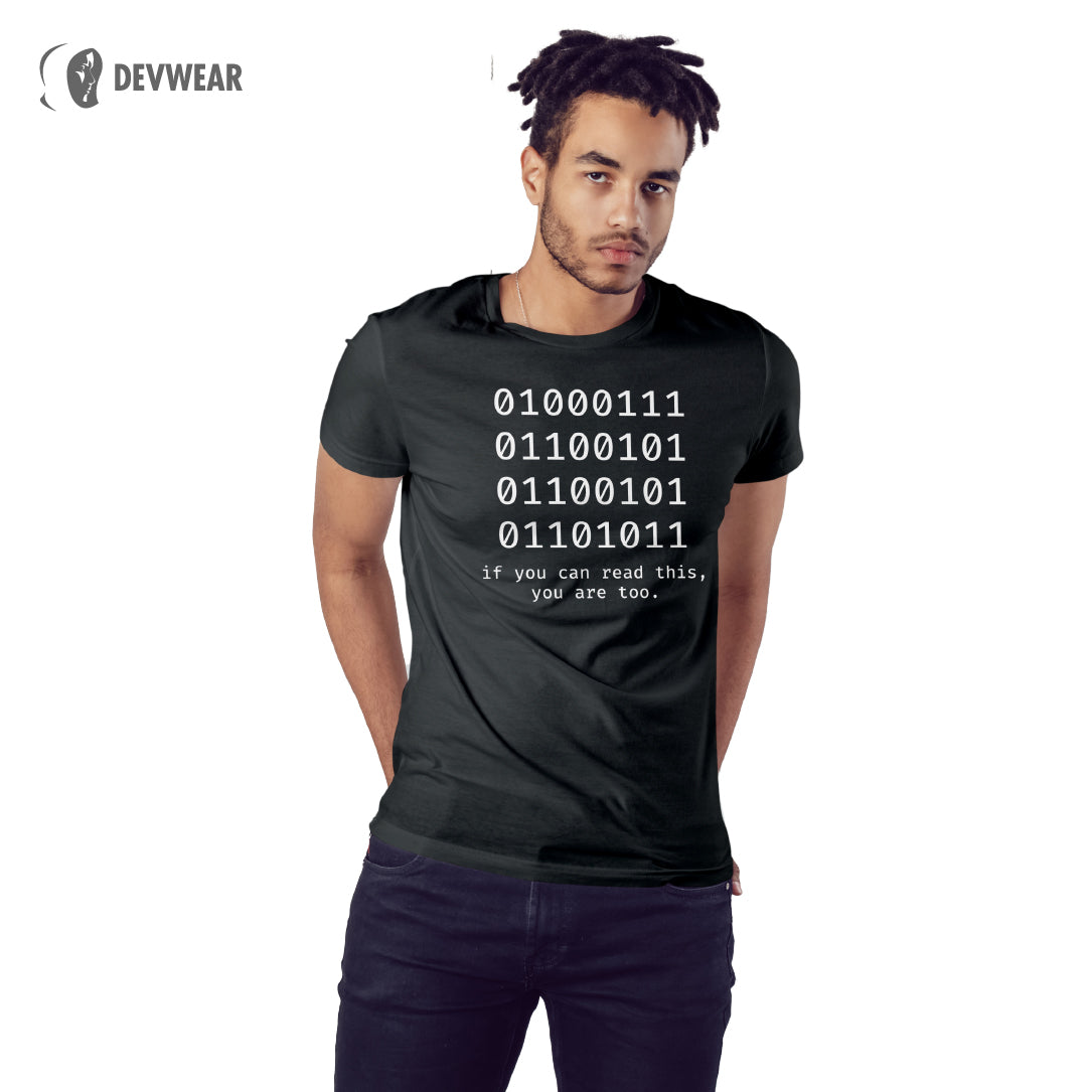CAMISETA BINARY READING