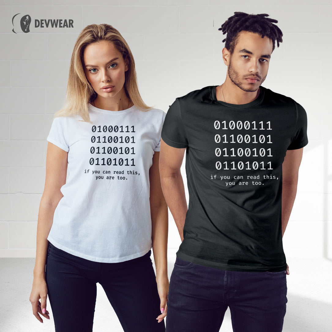 CAMISETA BINARY READING