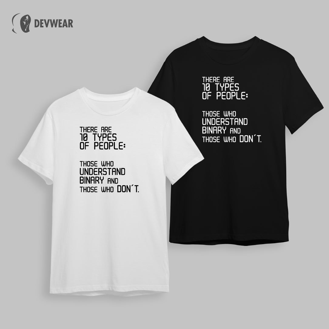 CAMISETA DEV TYPE OF PEOPLE