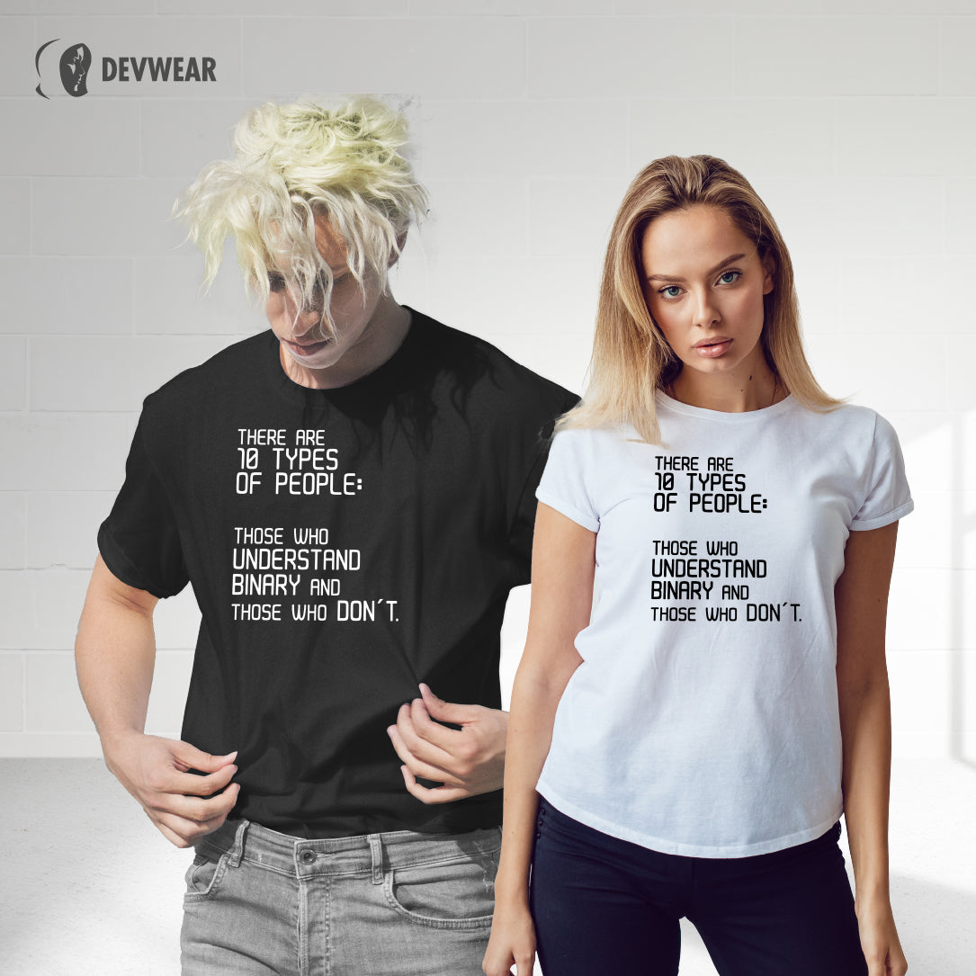 CAMISETA DEV TYPE OF PEOPLE