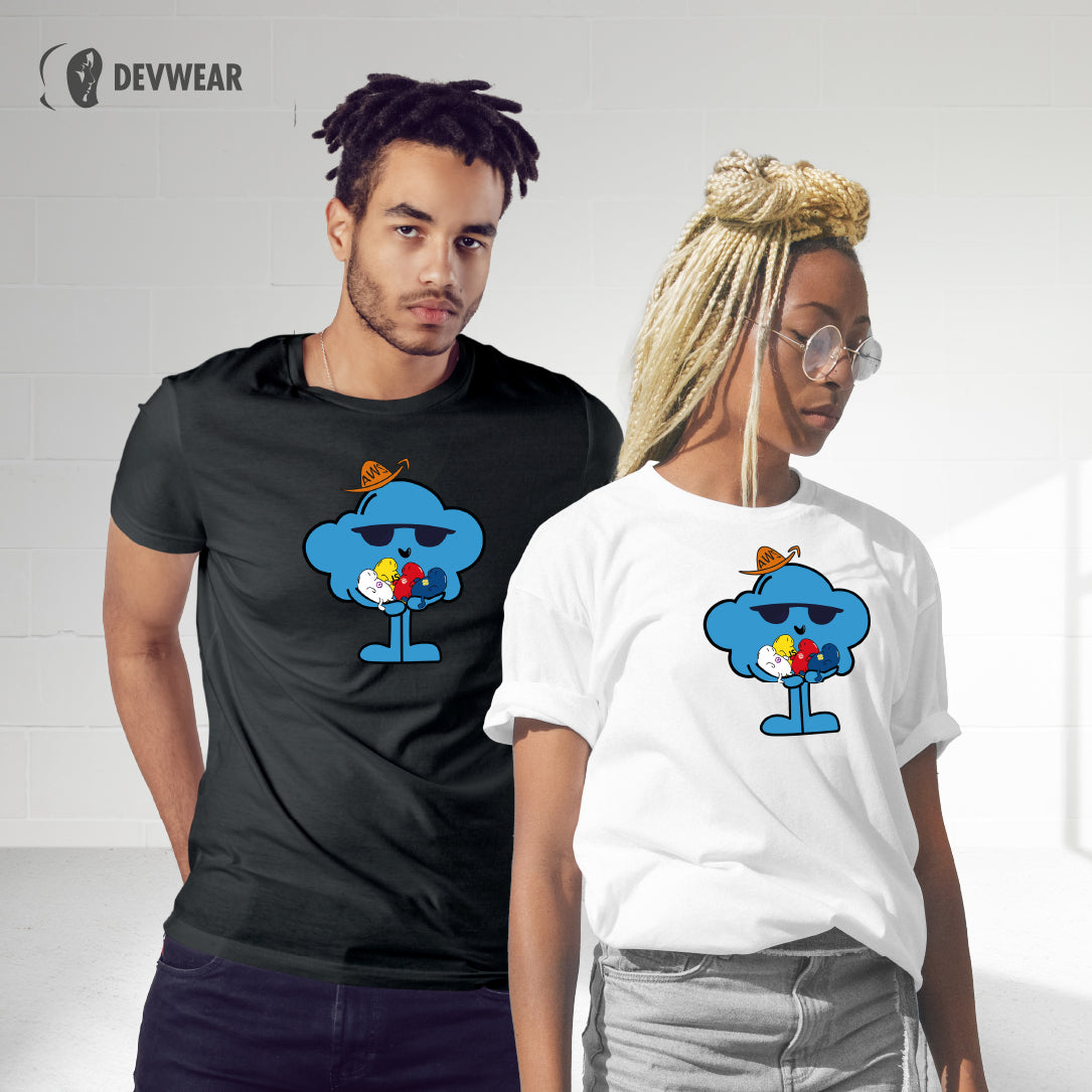 CAMISETA DEVOPS SOFTWARE ARCHITECT CLOUD AWS