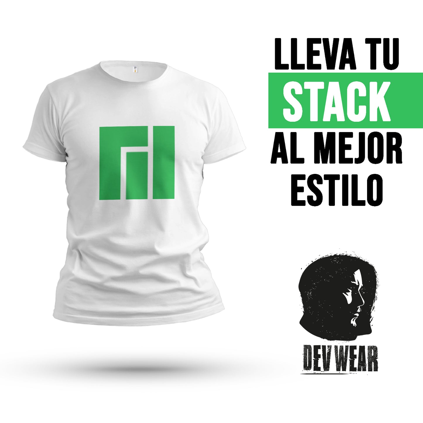 CAMISETA LOGO CENT DEVELOPER MANJARO