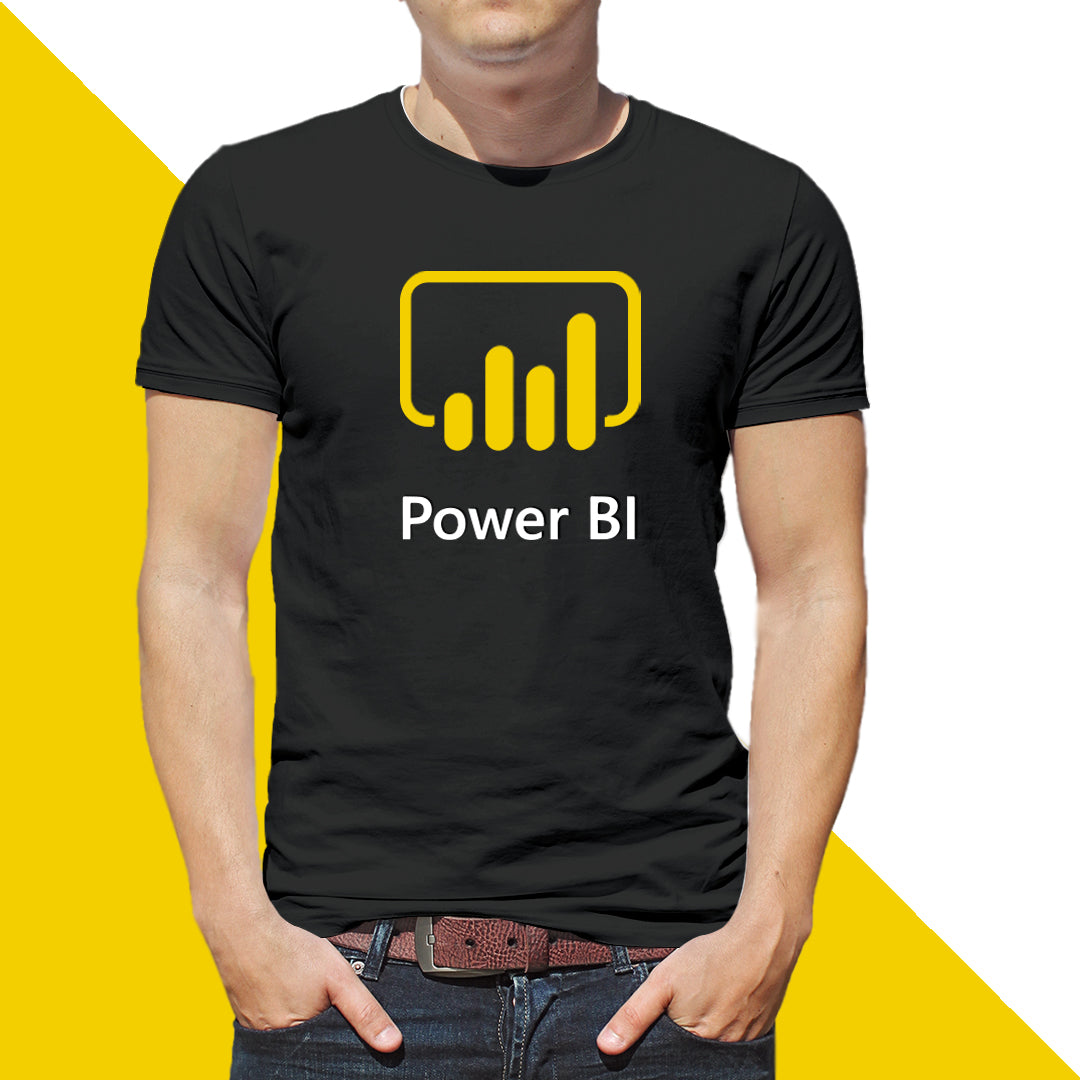 CAMISETA LOGO CENT DEVELOPER POWER BI