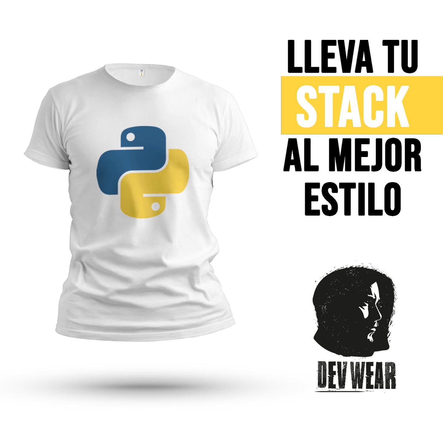 CAMISETA LOGO CENT DEVELOPER PYTHON ICON