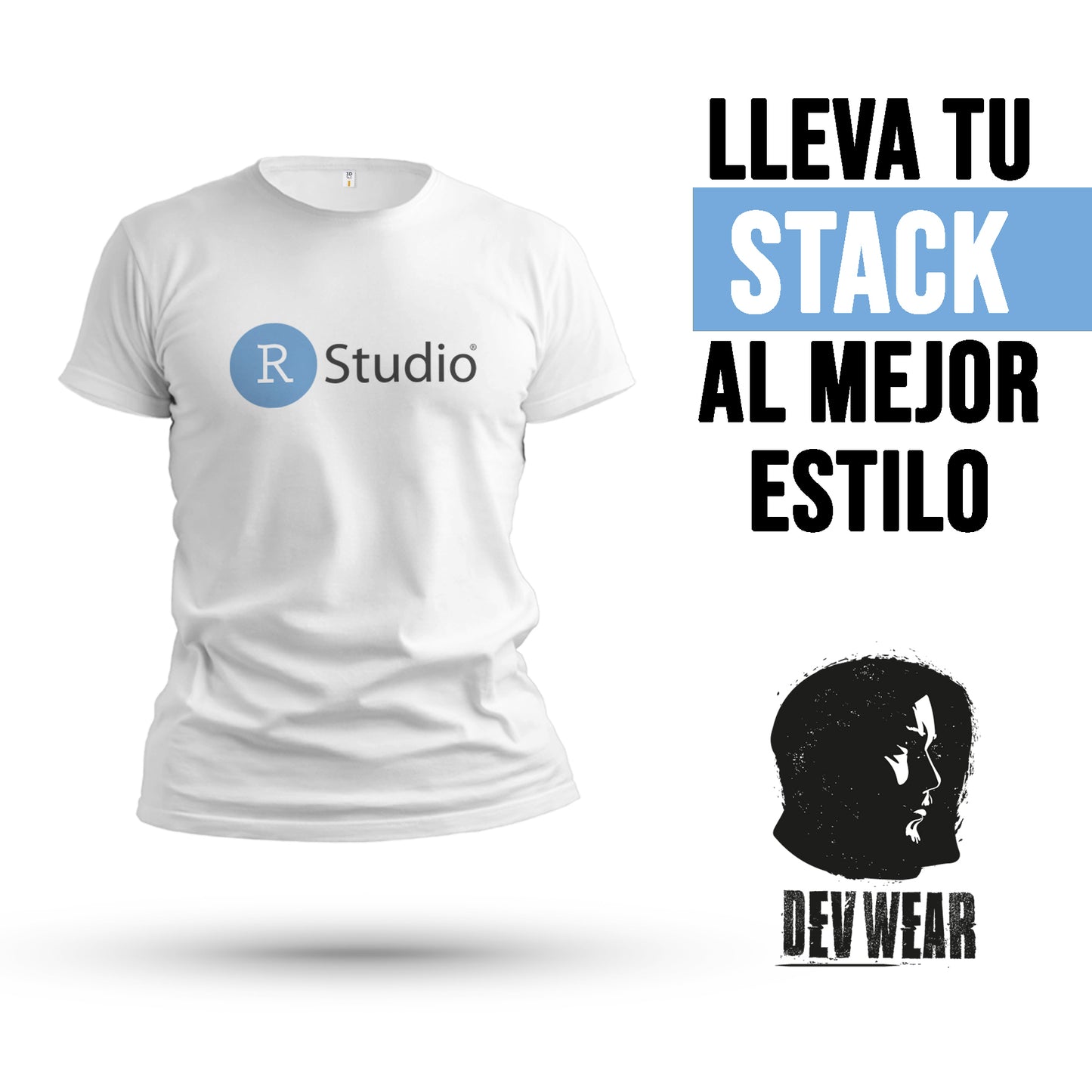 CAMISETA LOGO CENT DEVELOPER R STUDIO