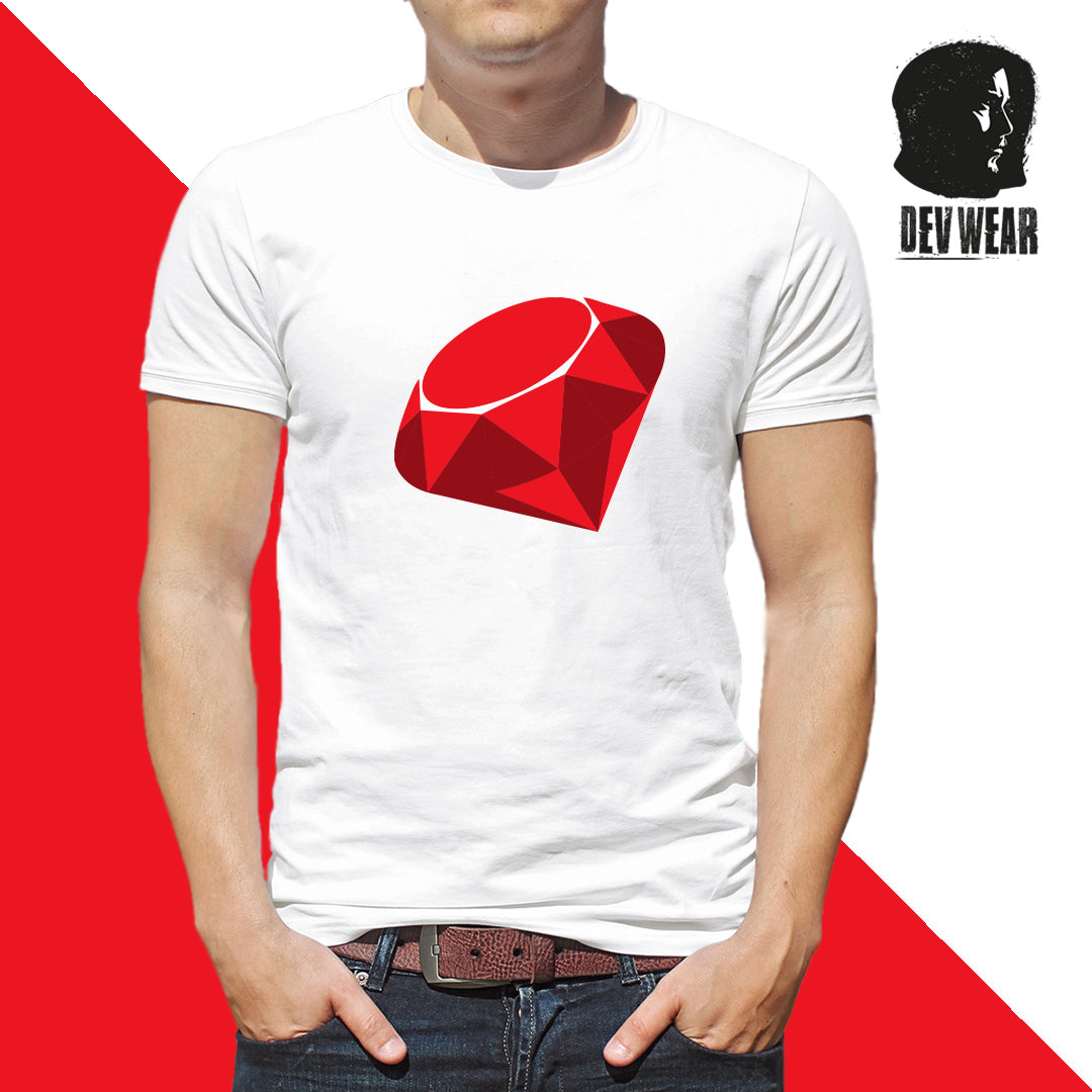 CAMISETA LOGO CENT DEVELOPER RUBY NEW