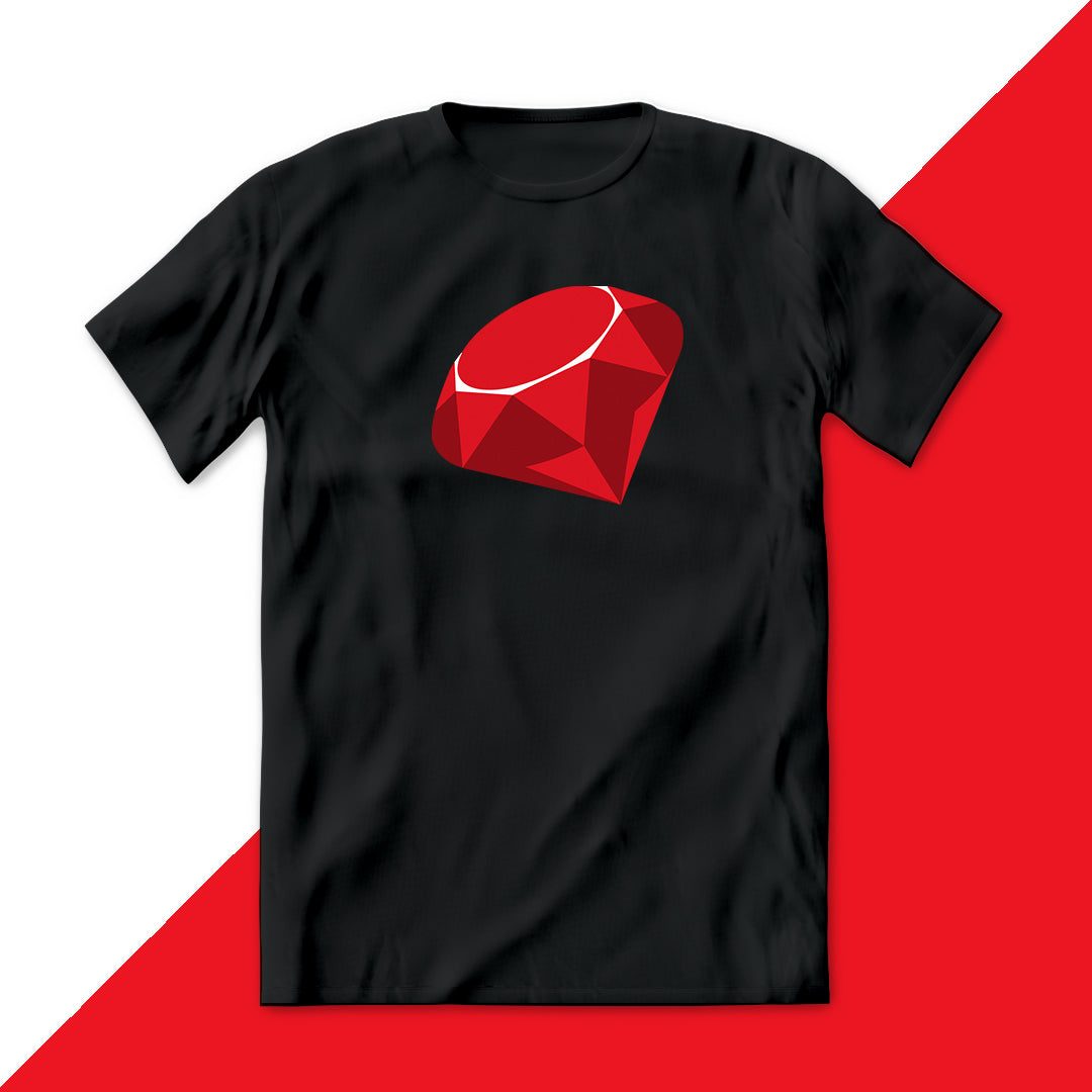 CAMISETA LOGO CENT DEVELOPER RUBY NEW