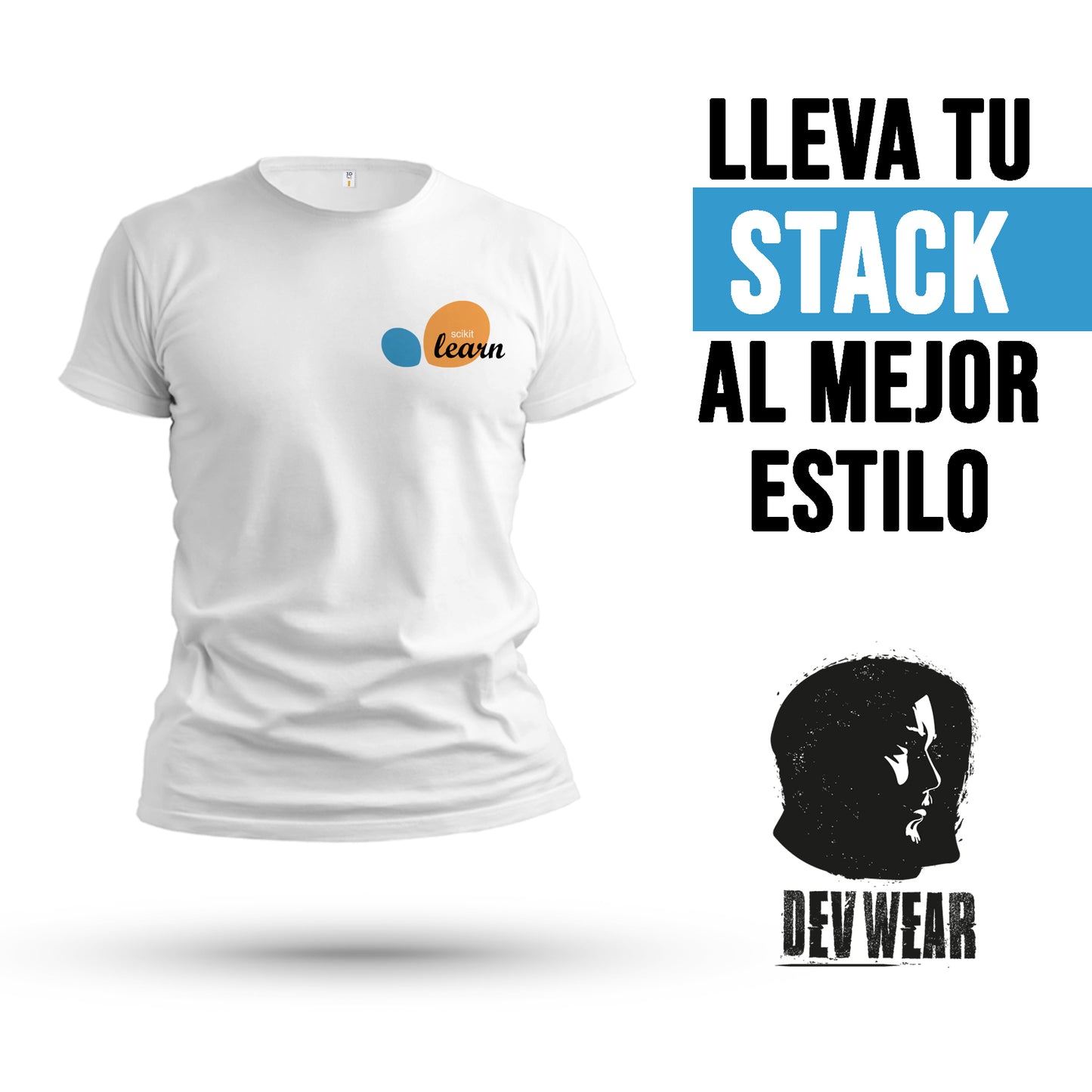 CAMISETA LOGO LAT DEVELOPER SCIKIT