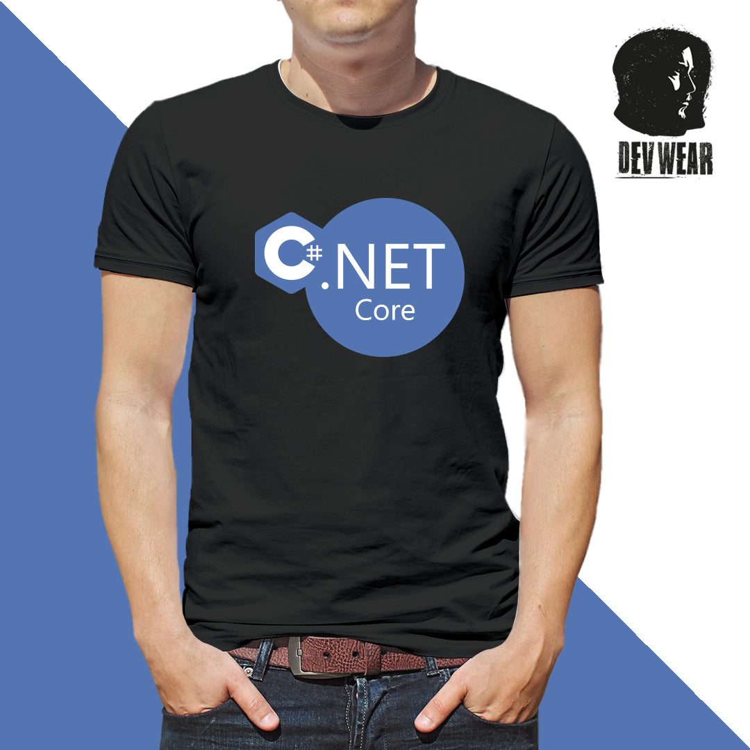 CAMISETA LOGO CENT DEVELOPER C.NET CORE