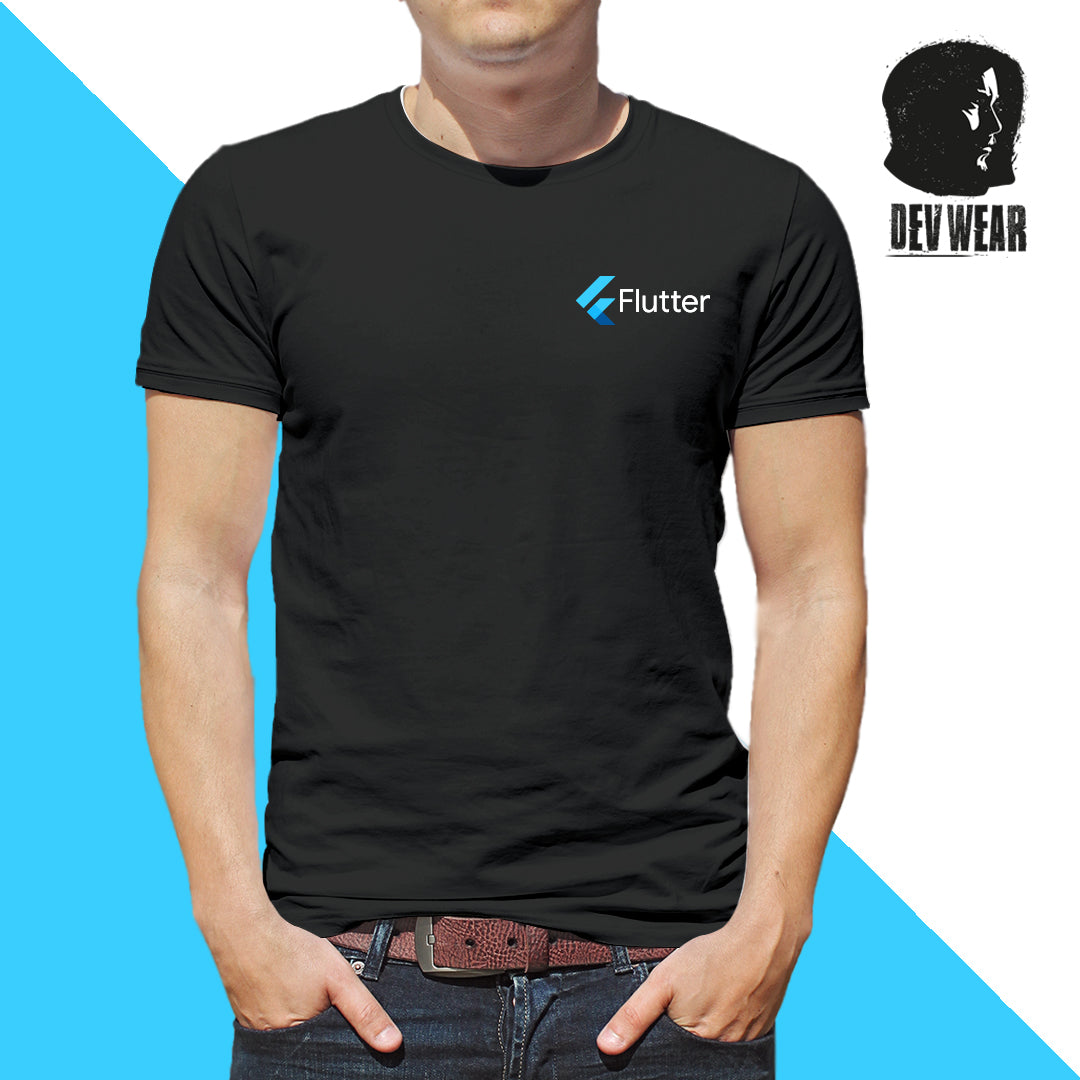 CAMISETA LOGO LAT DEVELOPER FLUTTER