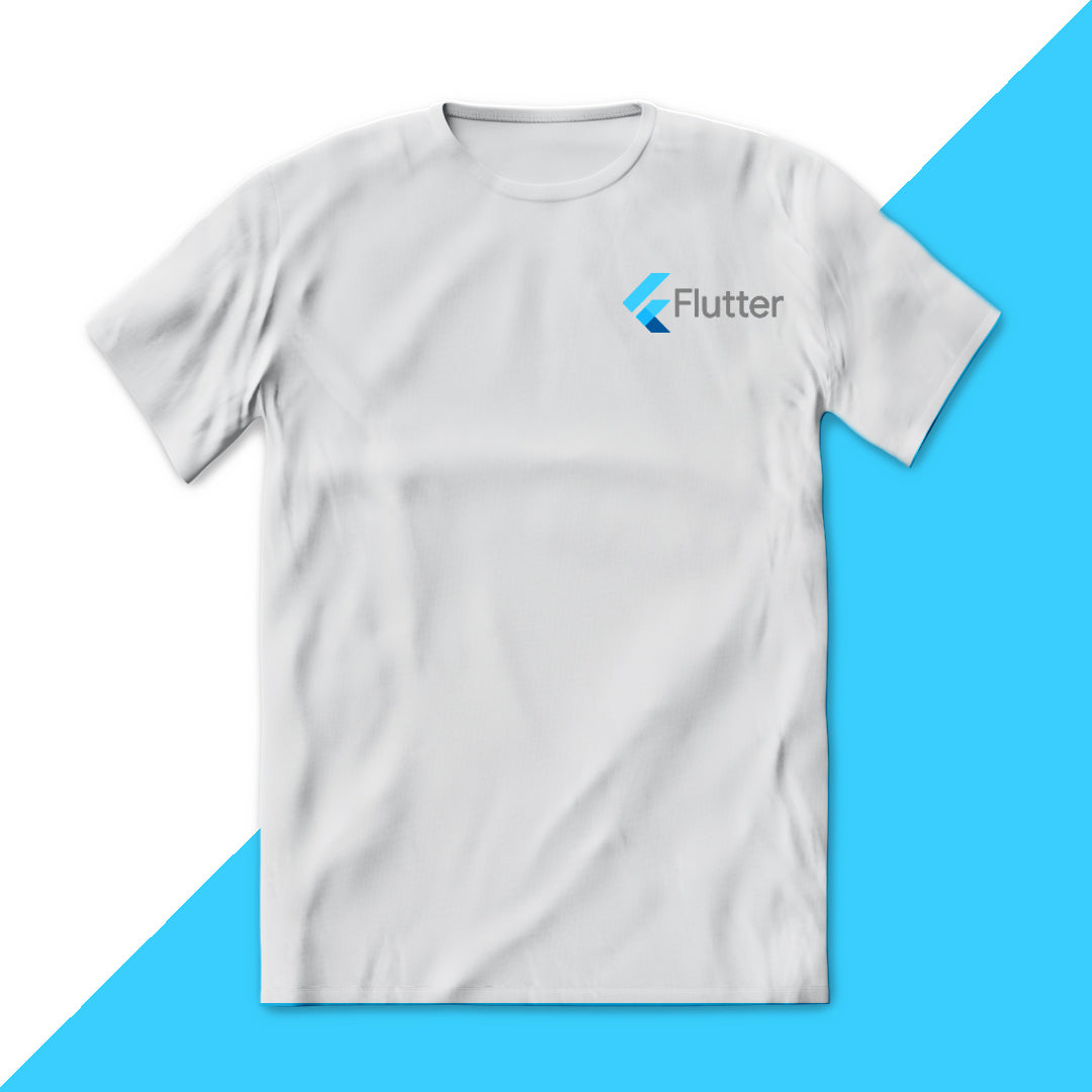 CAMISETA LOGO LAT DEVELOPER FLUTTER