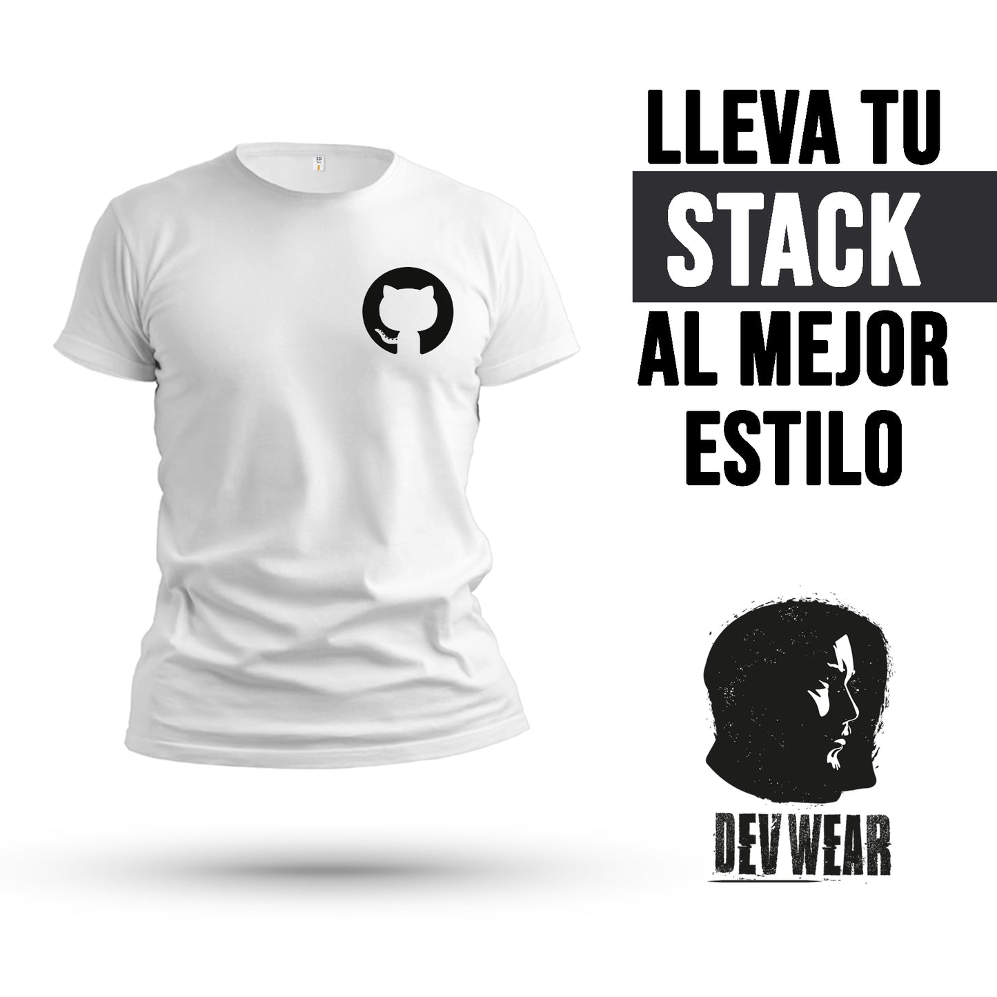 CAMISETA LOGO LAT DEVELOPER GITHUB