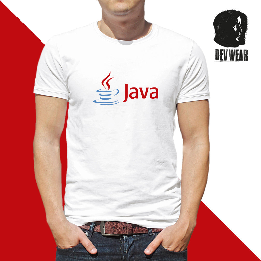 CAMISETA LOGO CENT DEVELOPER JAVA RED