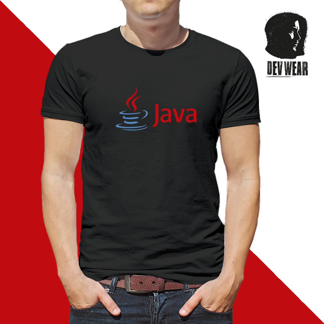CAMISETA LOGO CENT DEVELOPER JAVA RED