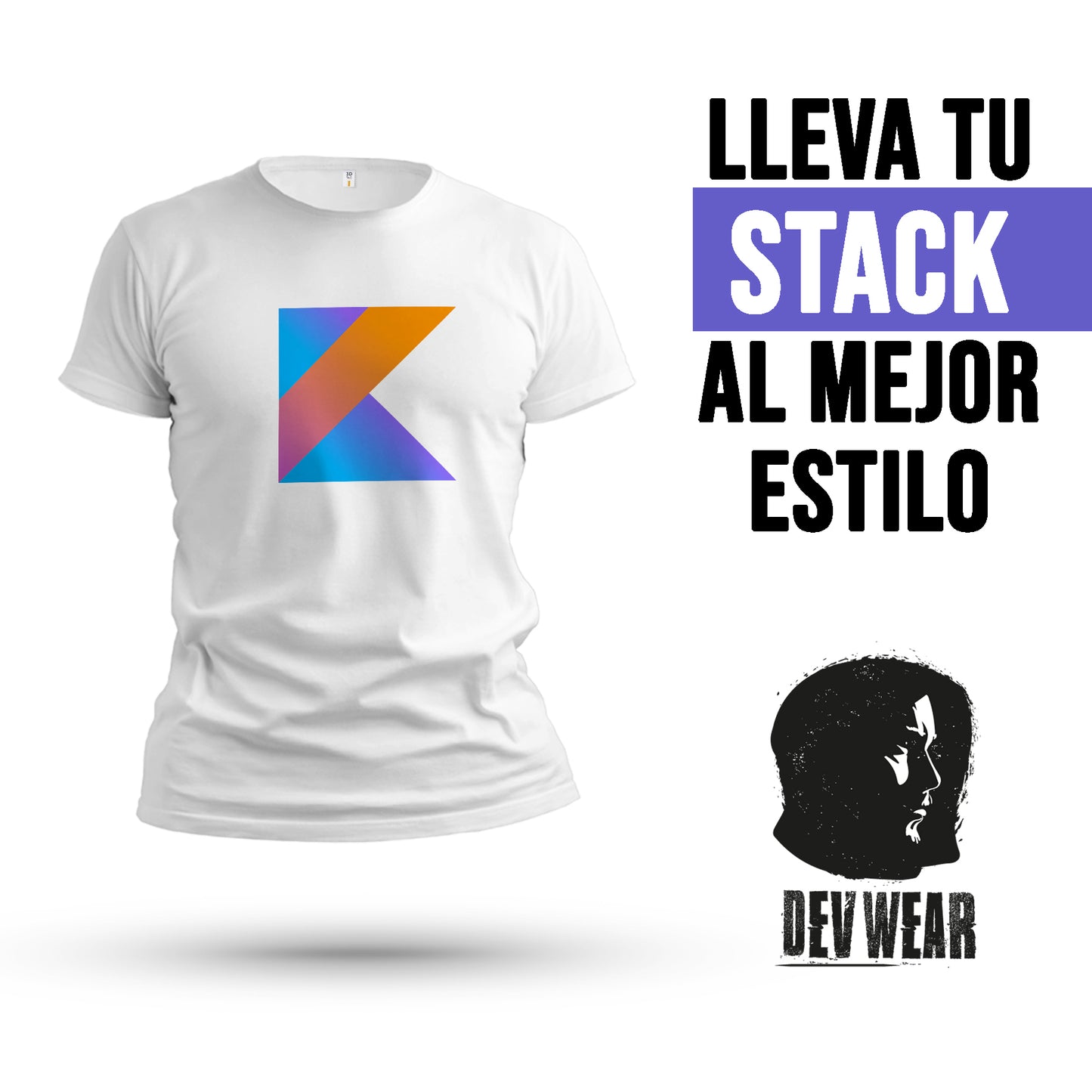 CAMISETA LOGO CENT DEVELOPER KOTLIN