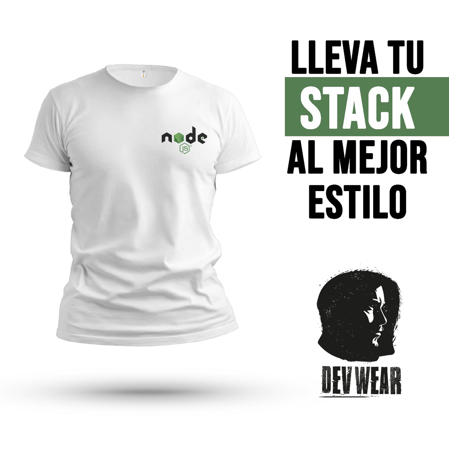 CAMISETA LOGO LAT DEVELOPER NODE
